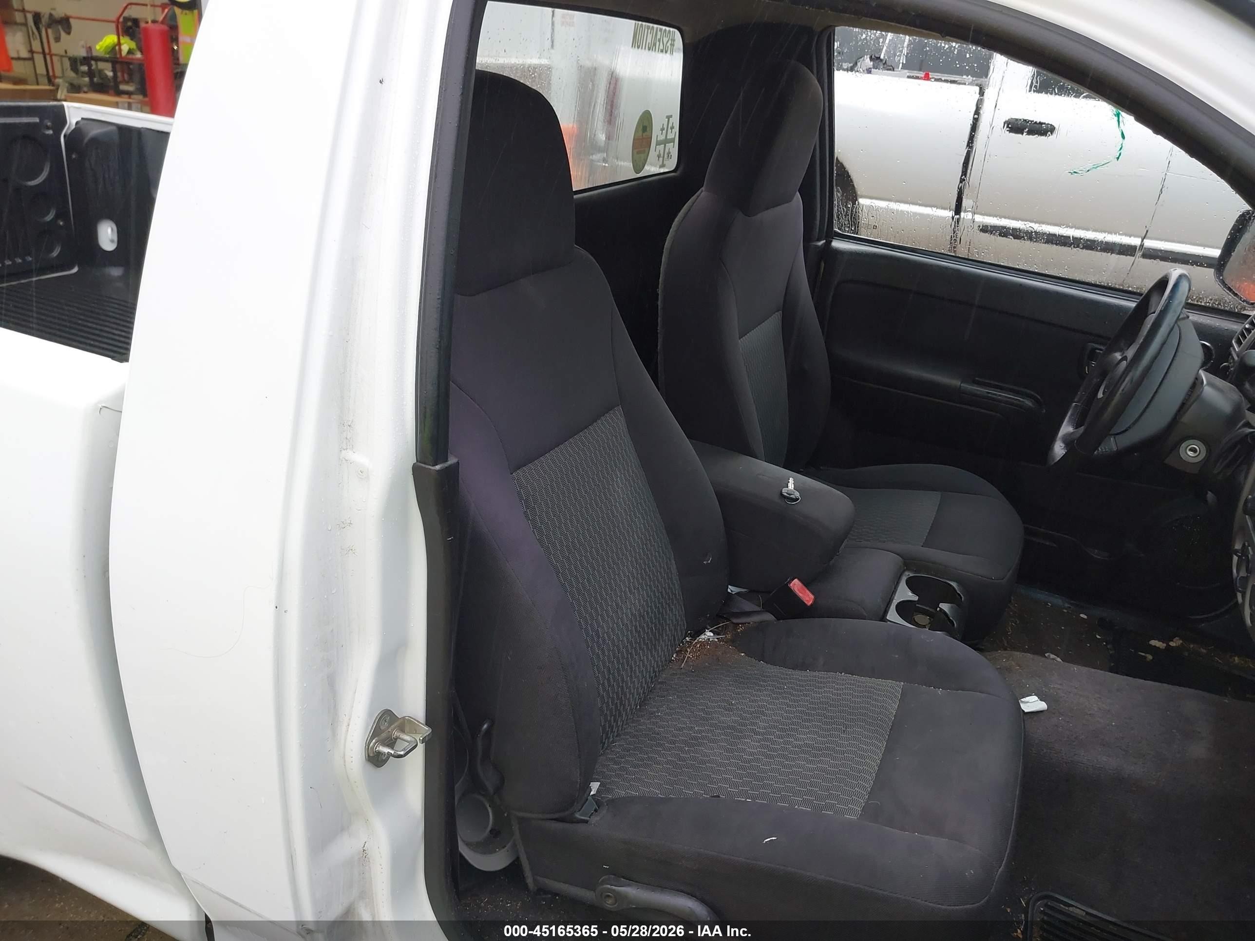 2010 Chevrolet Colorado Work Truck White vin: 1GCCSBD99A8126548