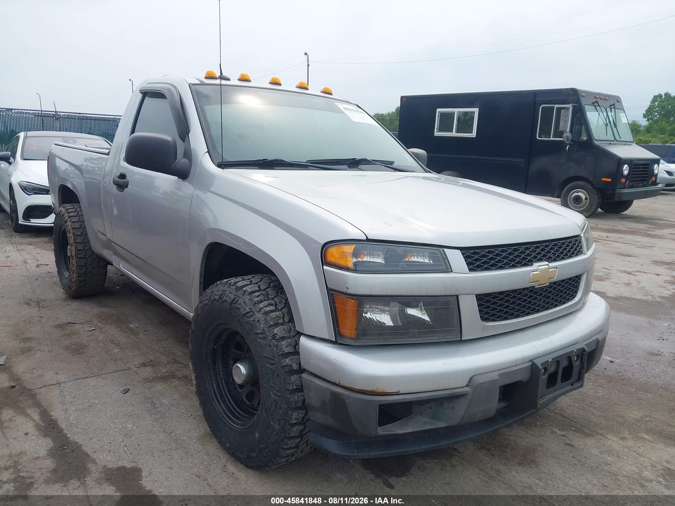 2010 Chevrolet Colorado Work Truck Silver vin: 1GCCSBD99A8141504