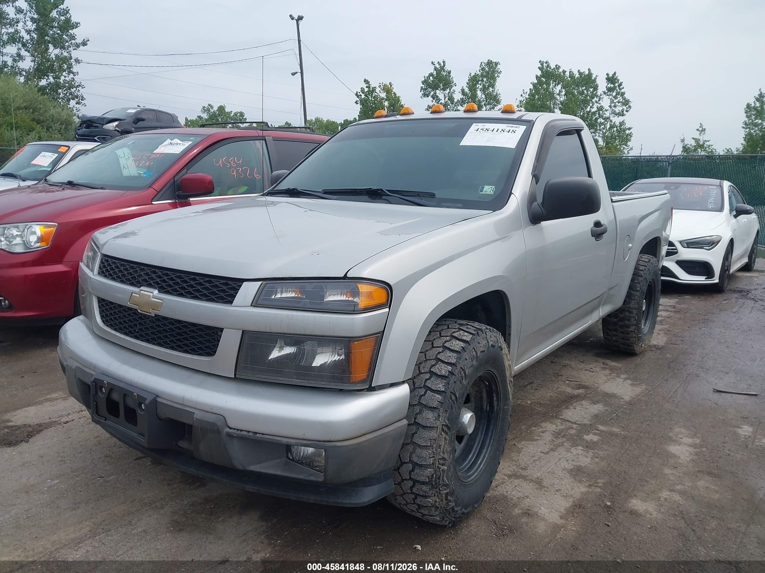 2010 Chevrolet Colorado Work Truck Silver vin: 1GCCSBD99A8141504