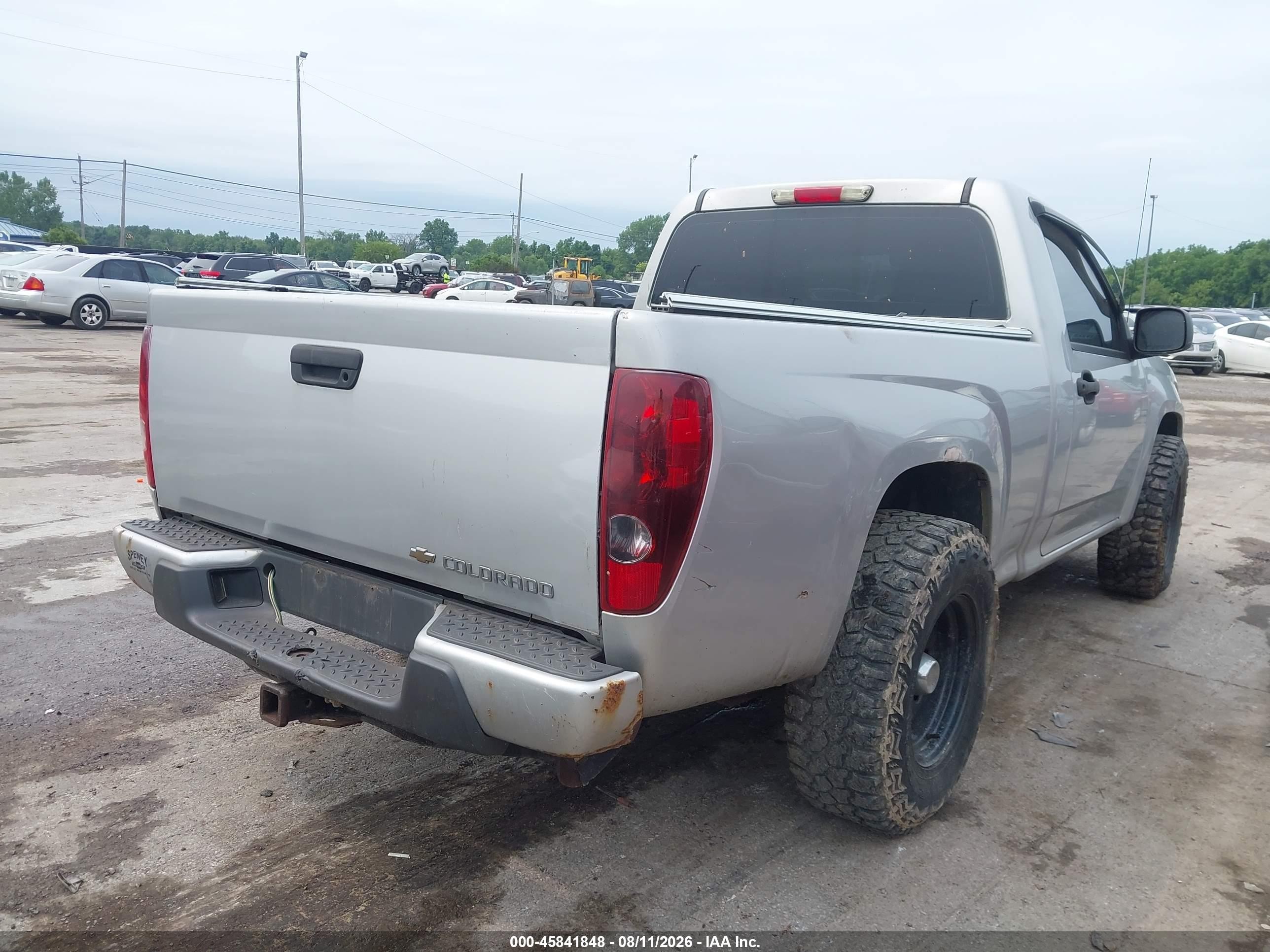 2010 Chevrolet Colorado Work Truck Silver vin: 1GCCSBD99A8141504