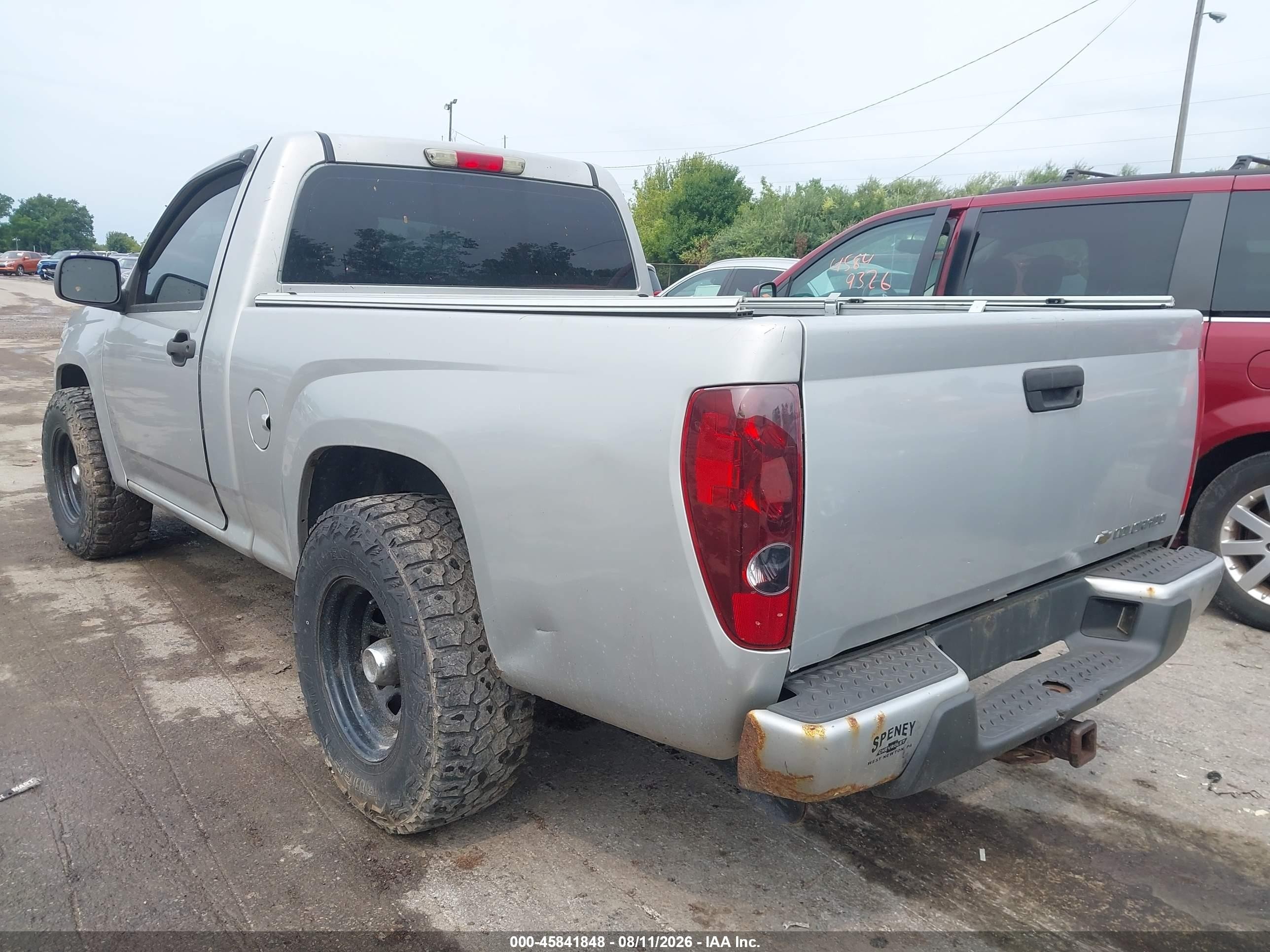 2010 Chevrolet Colorado Work Truck Silver vin: 1GCCSBD99A8141504