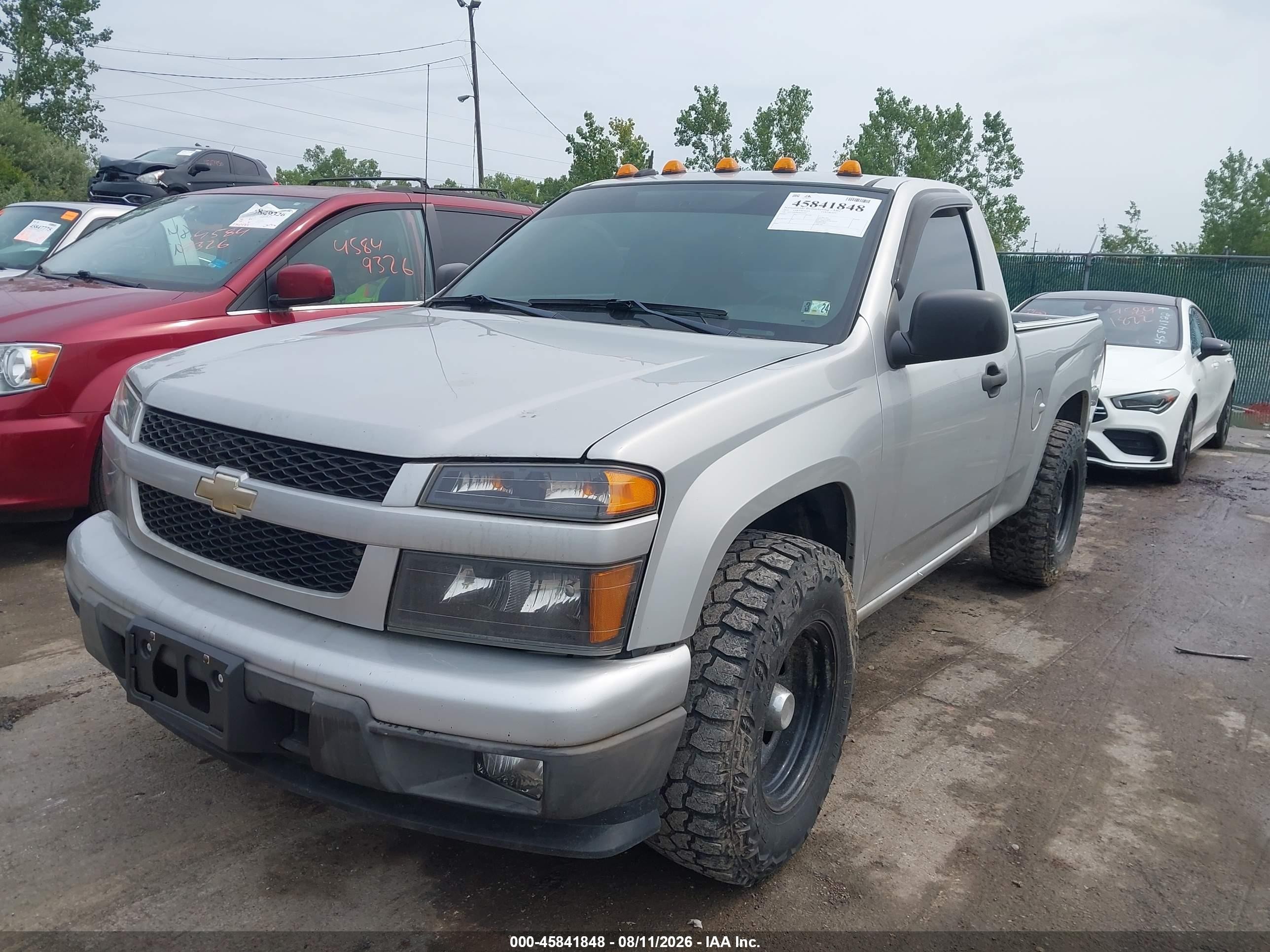 2010 Chevrolet Colorado Work Truck Silver vin: 1GCCSBD99A8141504