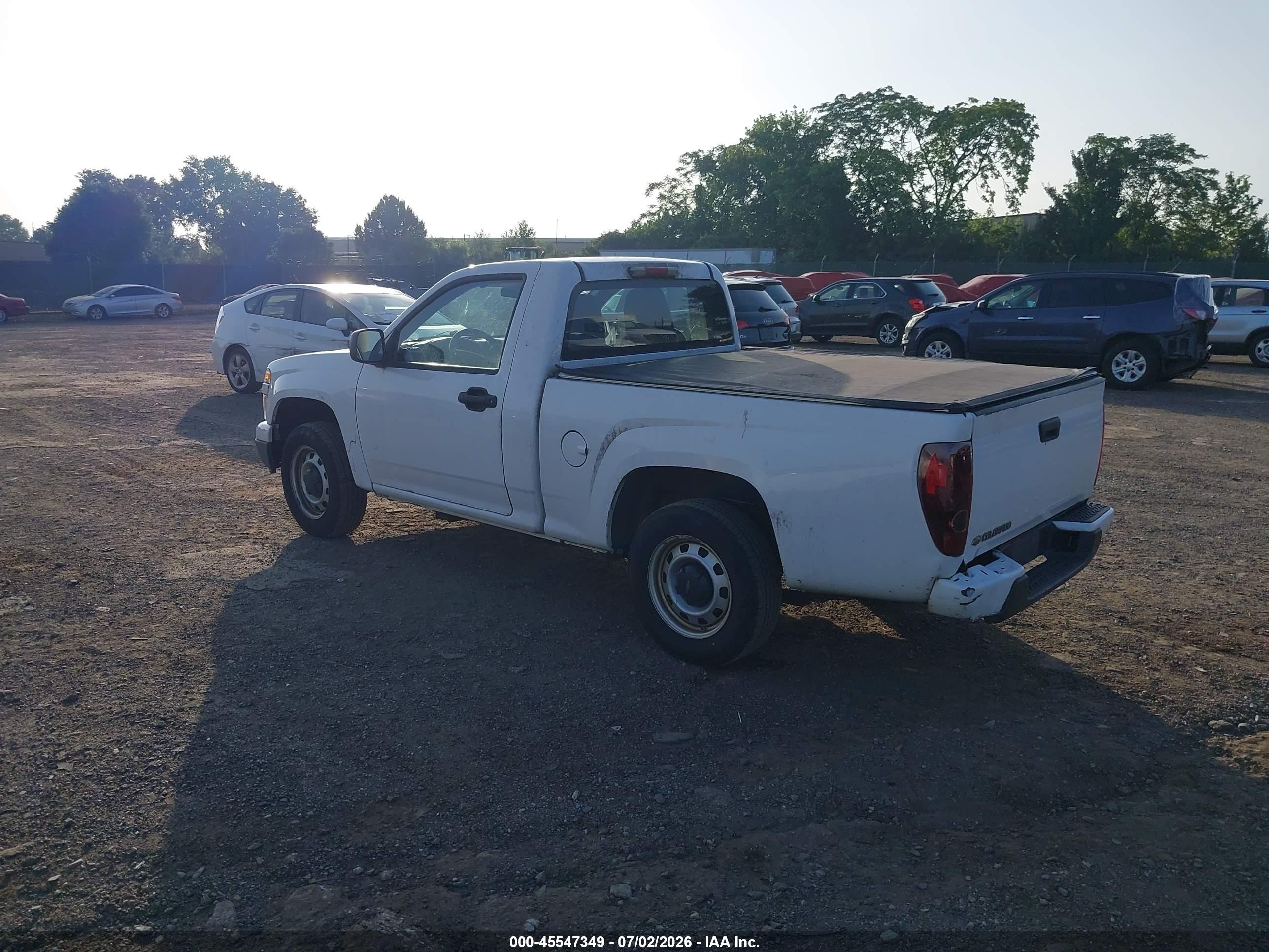 2011 Chevrolet Colorado Work Truck White vin: 1GCCSBF90B8135721