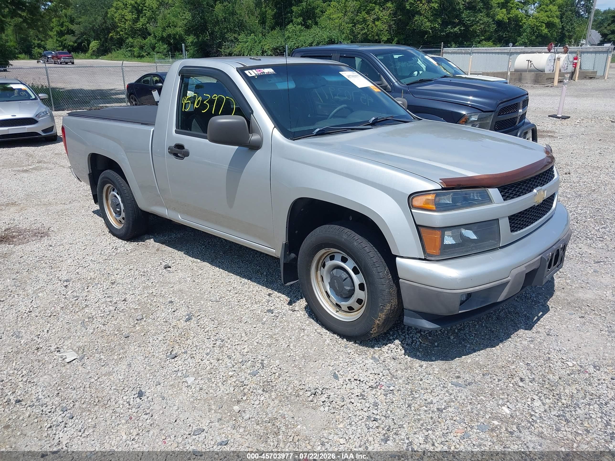2012 Chevrolet Colorado Work Truck Silver vin: 1GCCSBF90C8128737