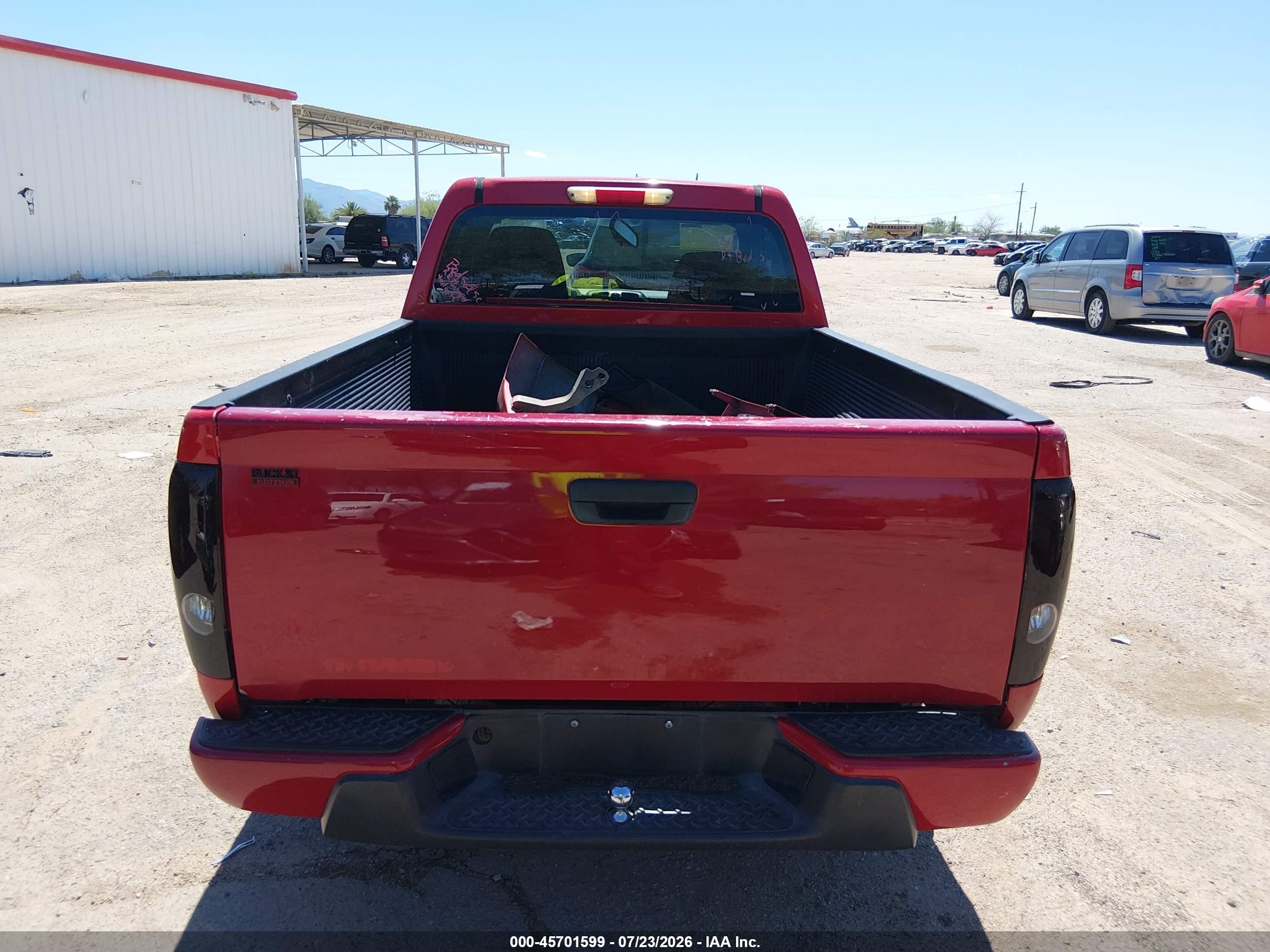 2012 Chevrolet Colorado Work Truck Red vin: 1GCCSBF91C8148897