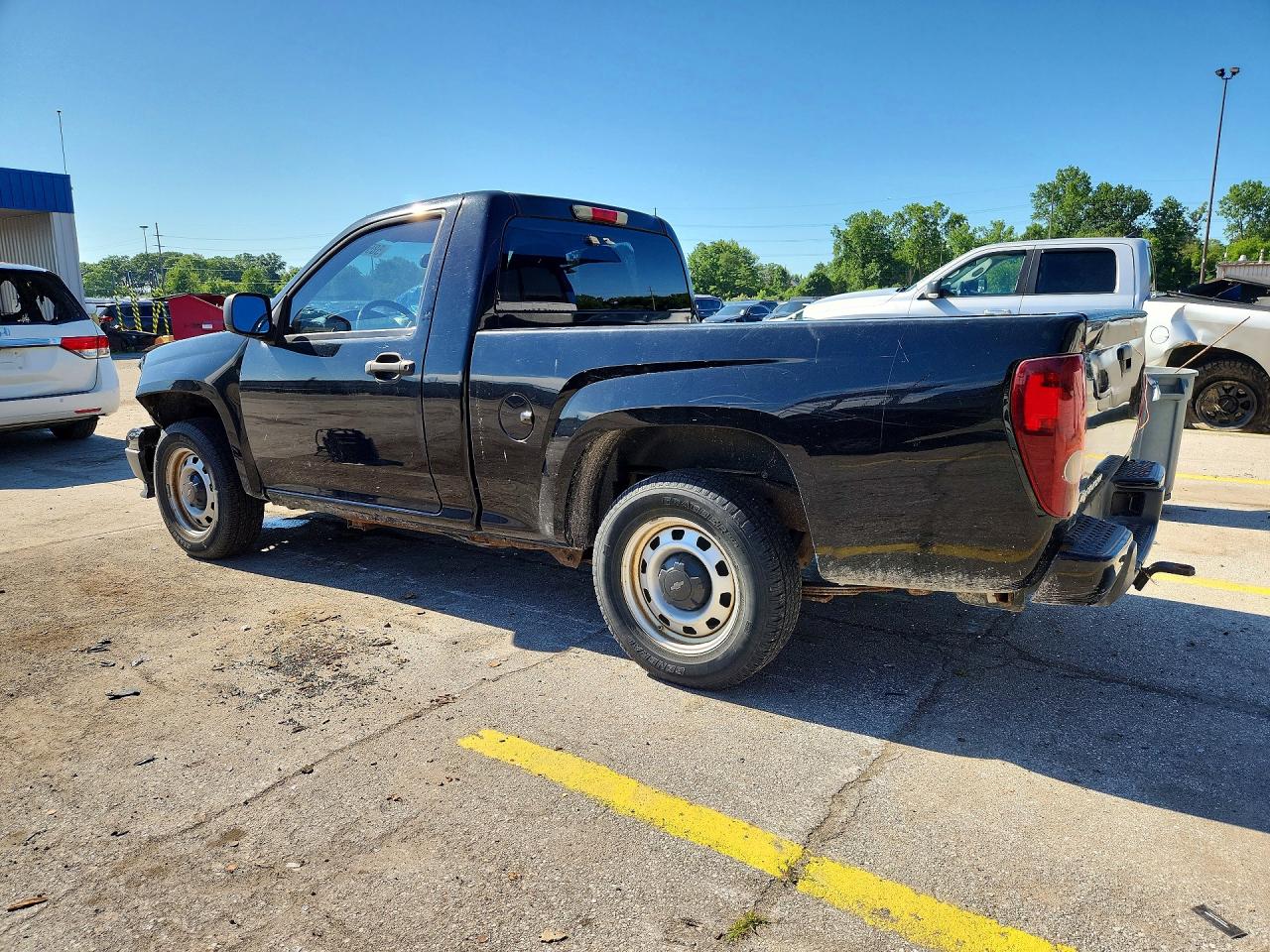 2012 Chevrolet Colorado Black vin: 1GCCSBF92C8112426