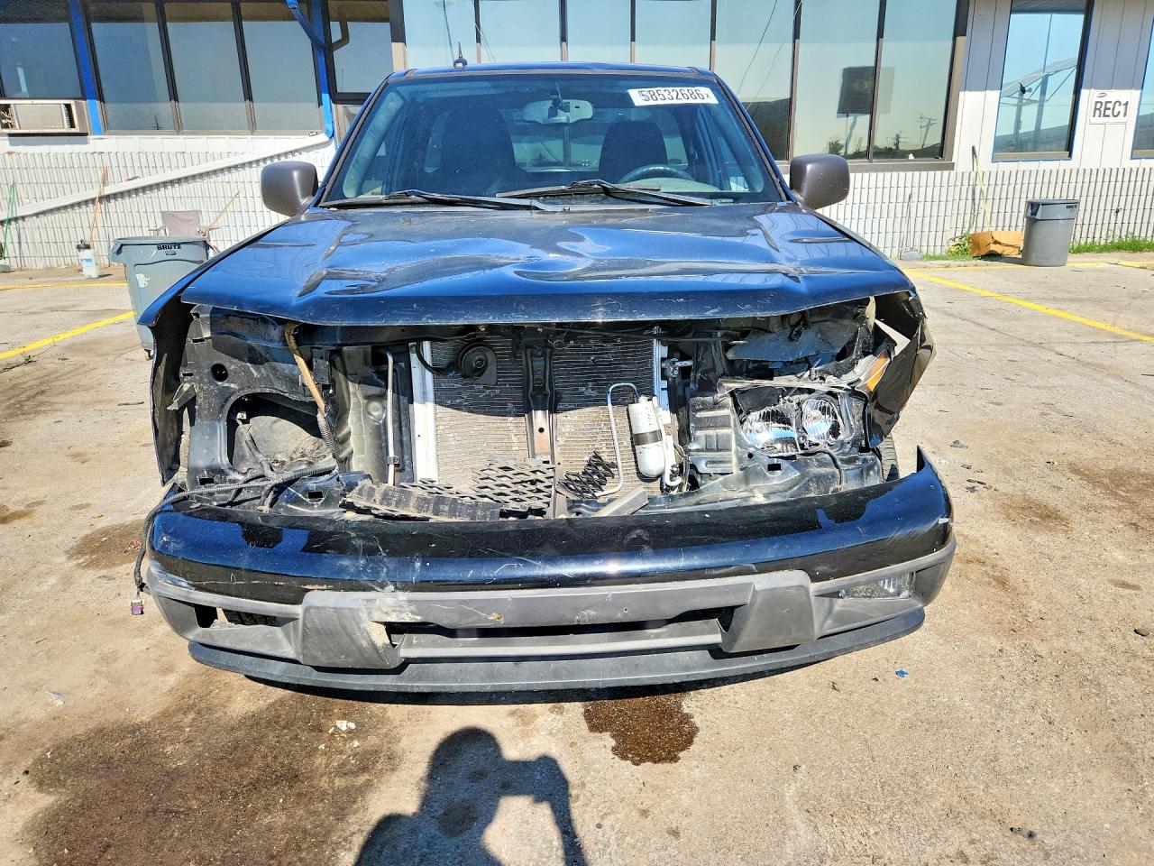 2012 Chevrolet Colorado Black vin: 1GCCSBF92C8112426