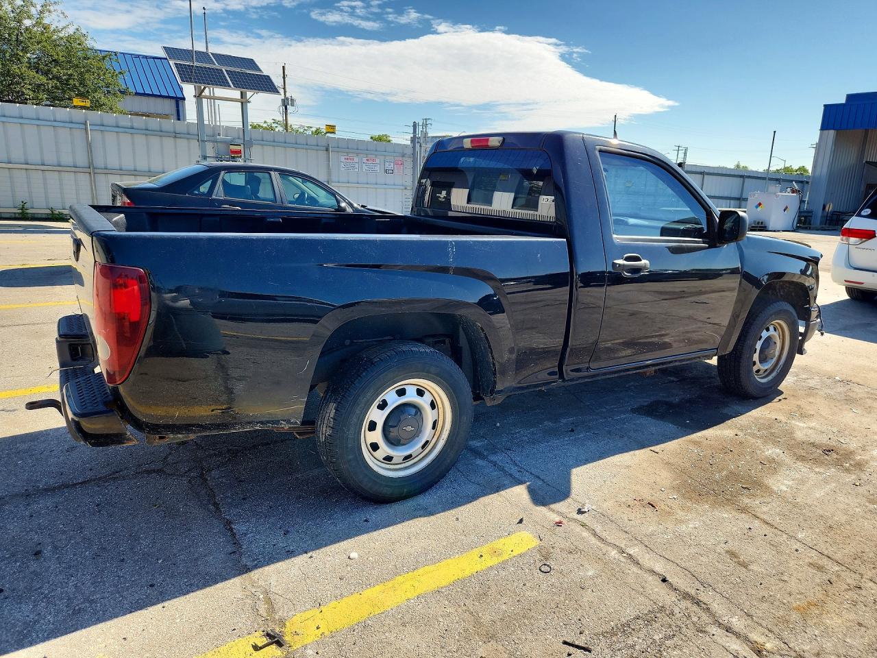 2012 Chevrolet Colorado Black vin: 1GCCSBF92C8112426