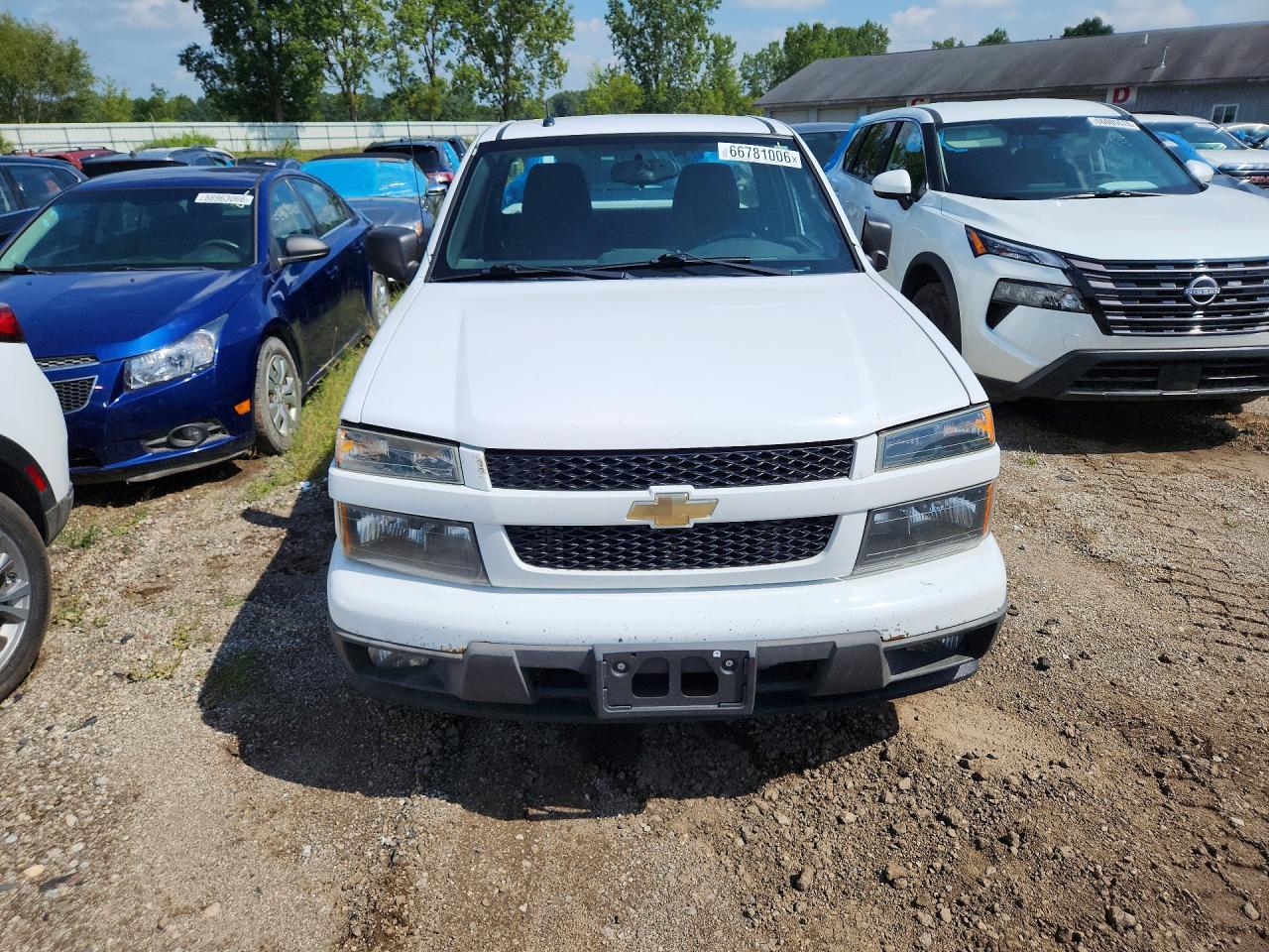 2012 Chevrolet Colorado Белый vin: 1GCCSBF92C8162632