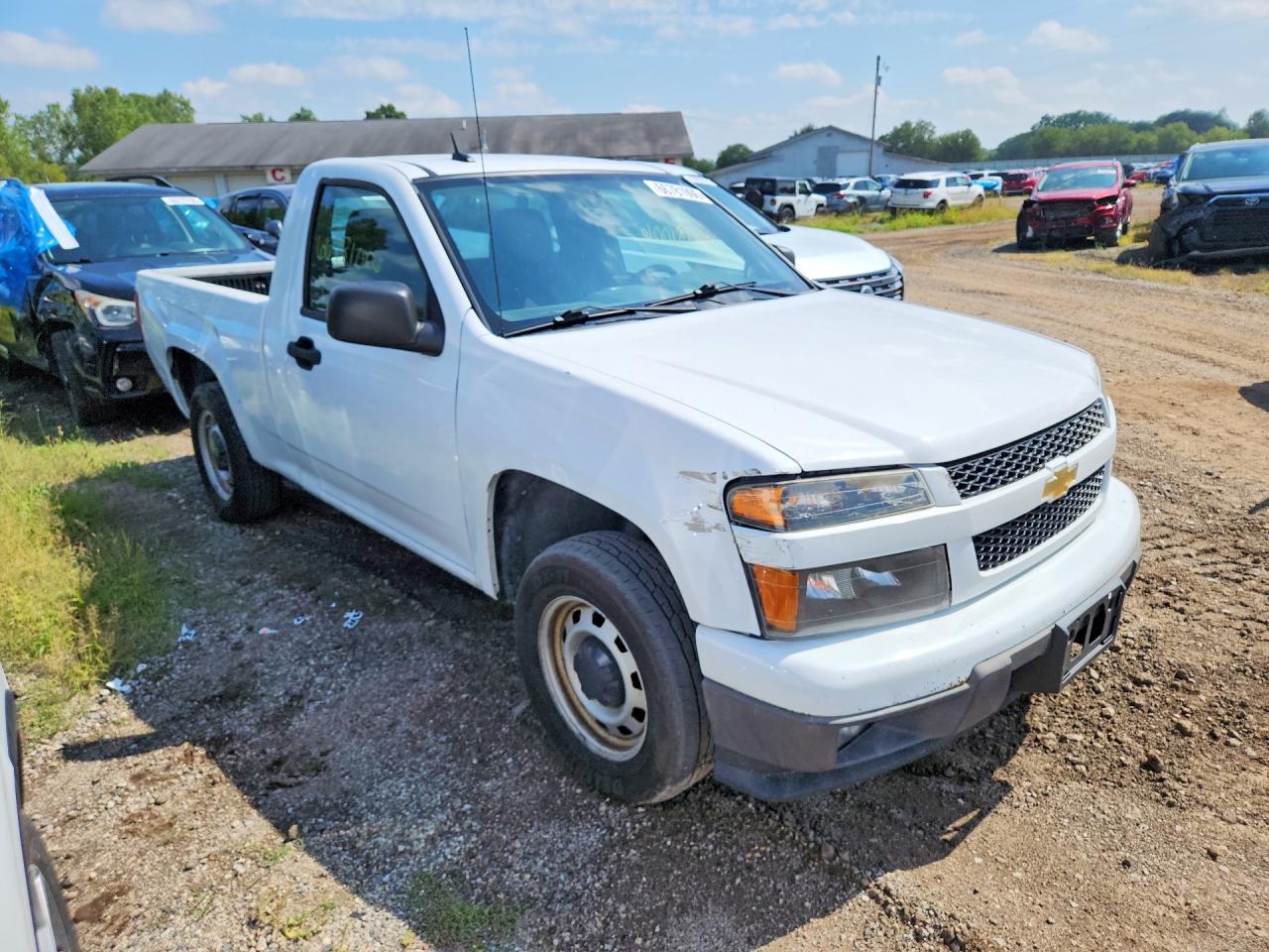 2012 Chevrolet Colorado Белый vin: 1GCCSBF92C8162632