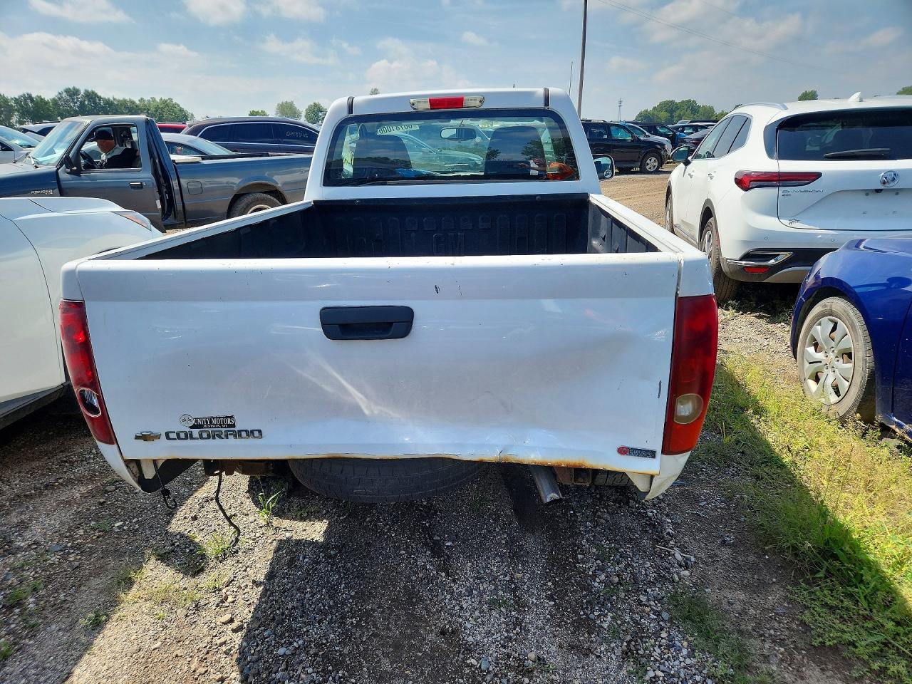 2012 Chevrolet Colorado Белый vin: 1GCCSBF92C8162632