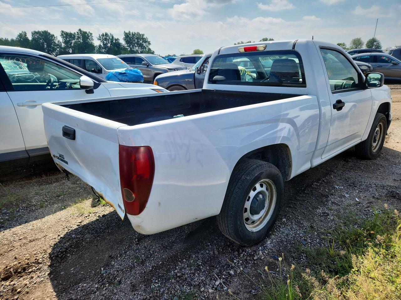 2012 Chevrolet Colorado Белый vin: 1GCCSBF92C8162632