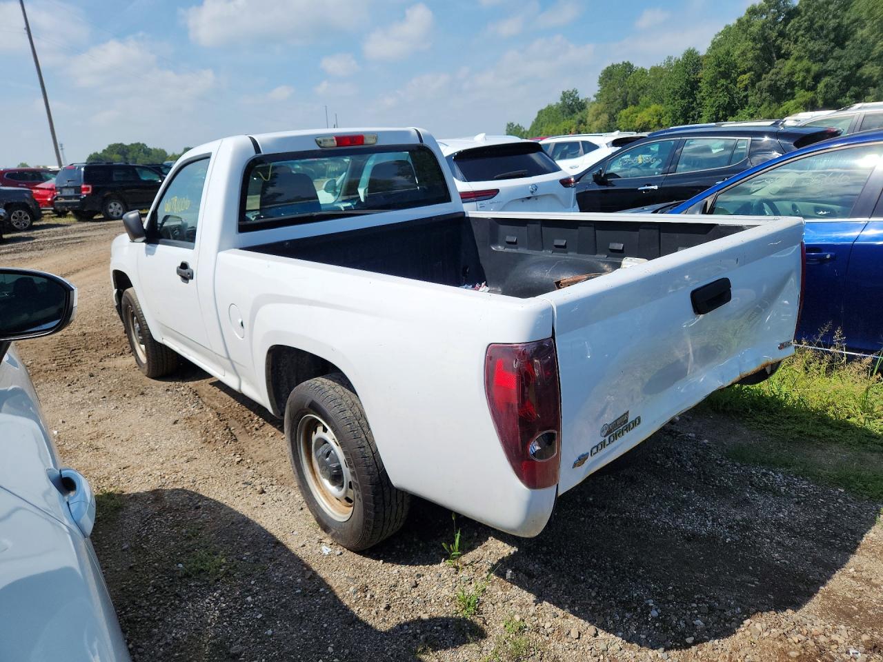 2012 Chevrolet Colorado Белый vin: 1GCCSBF92C8162632