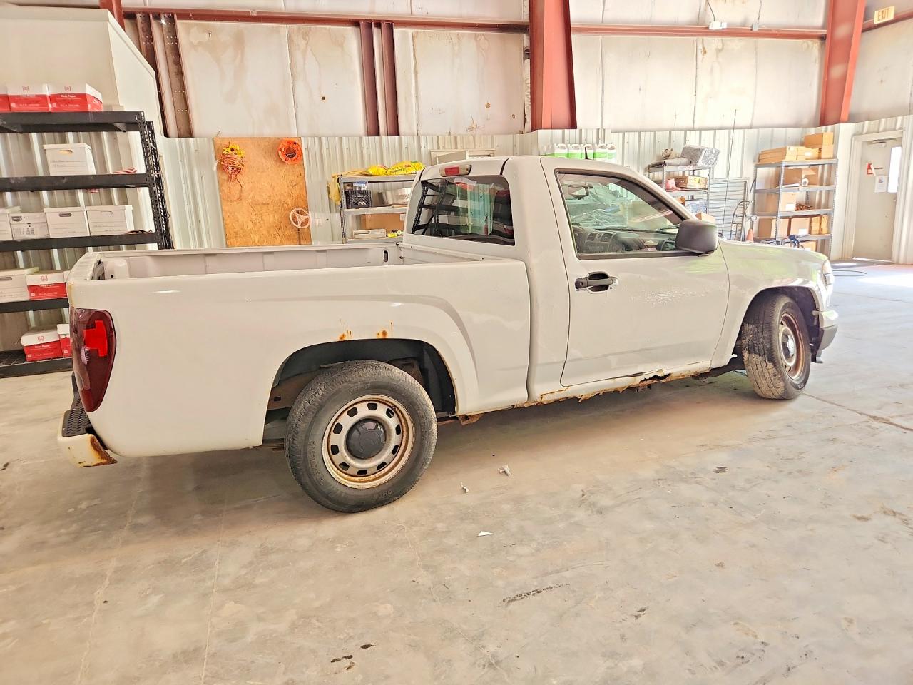2012 Chevrolet Colorado White vin: 1GCCSBF93C8152532