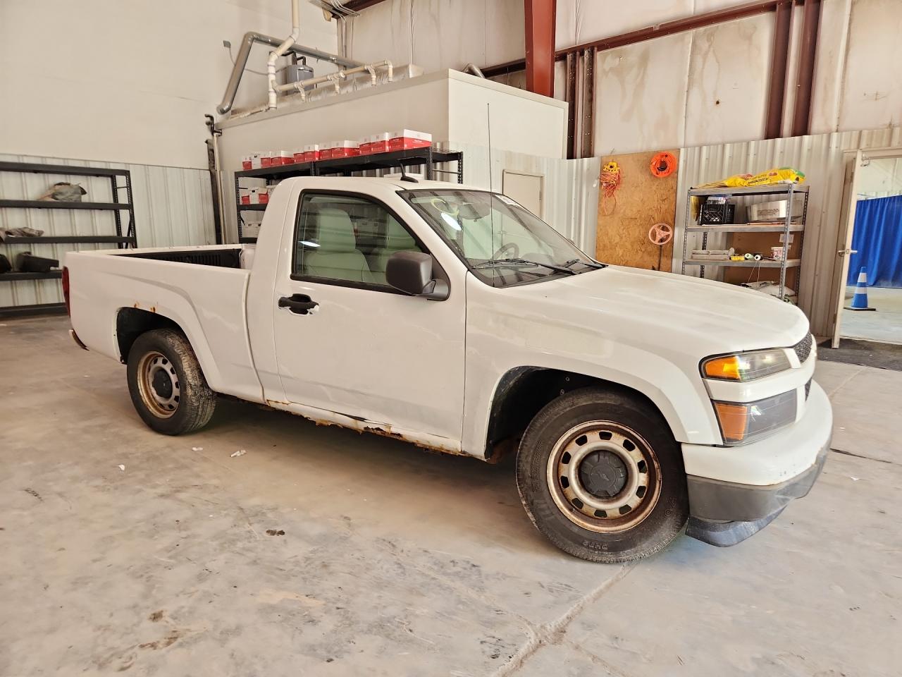 2012 Chevrolet Colorado White vin: 1GCCSBF93C8152532 Damage: Right Rocker Panel, Rust, Severe Damage