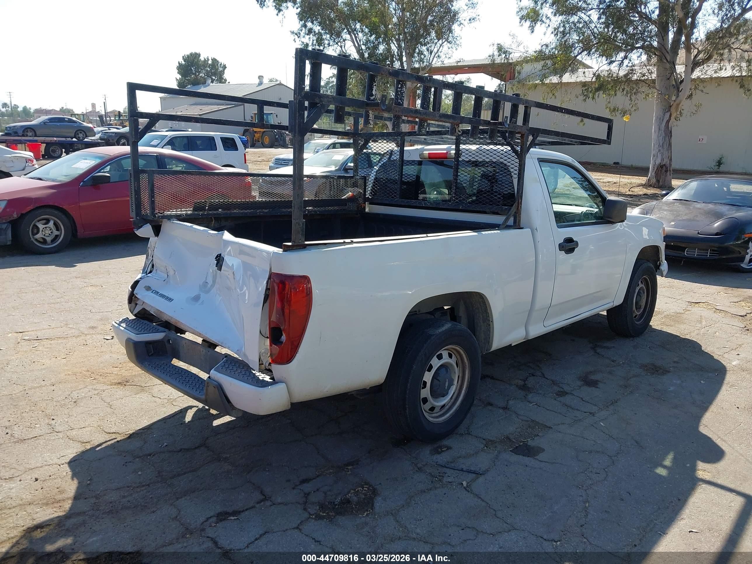 2012 Chevrolet Colorado Work Truck White vin: 1GCCSBF94C8130734
