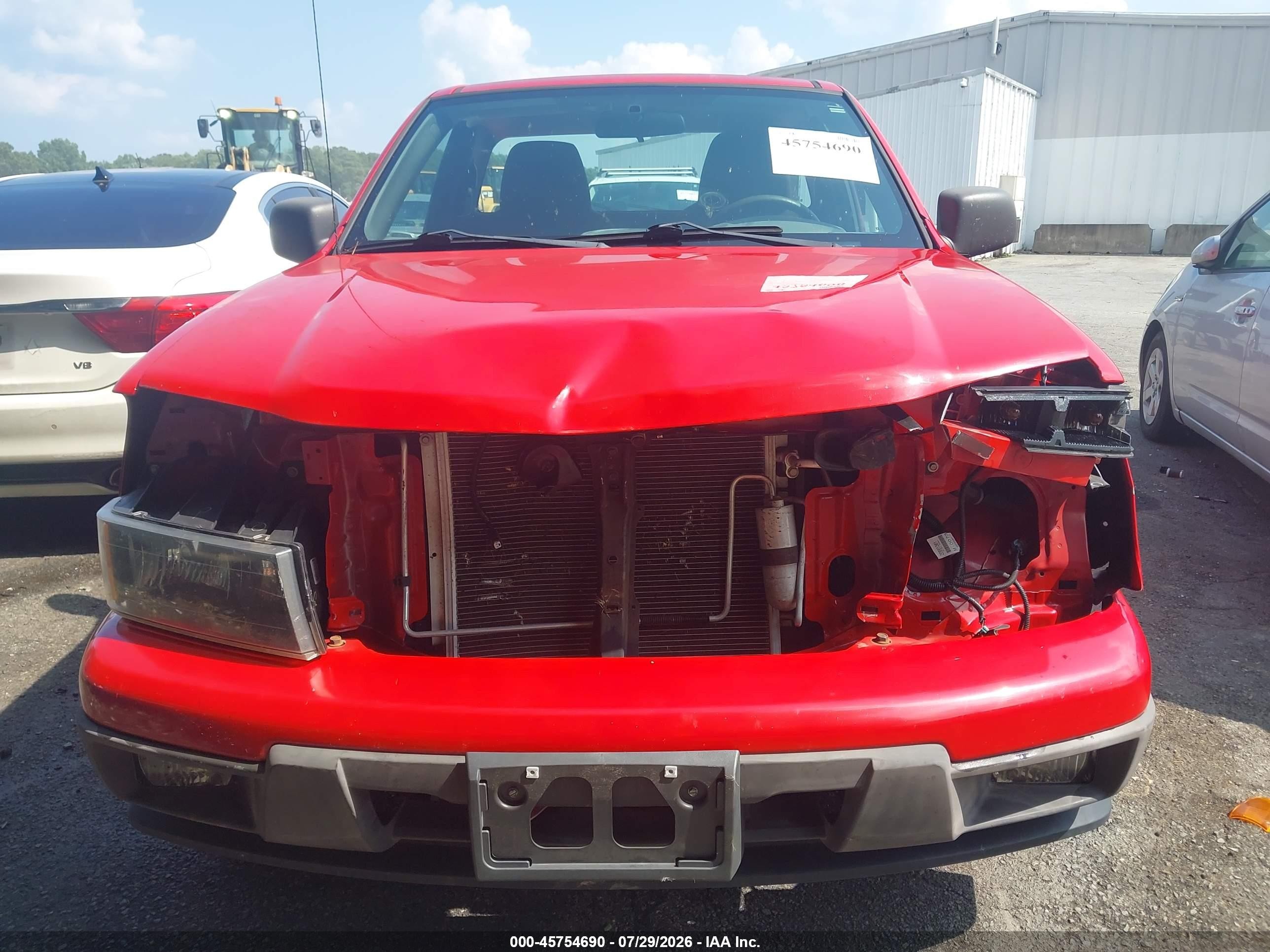 2012 Chevrolet Colorado Work Truck Red vin: 1GCCSBF94C8166875