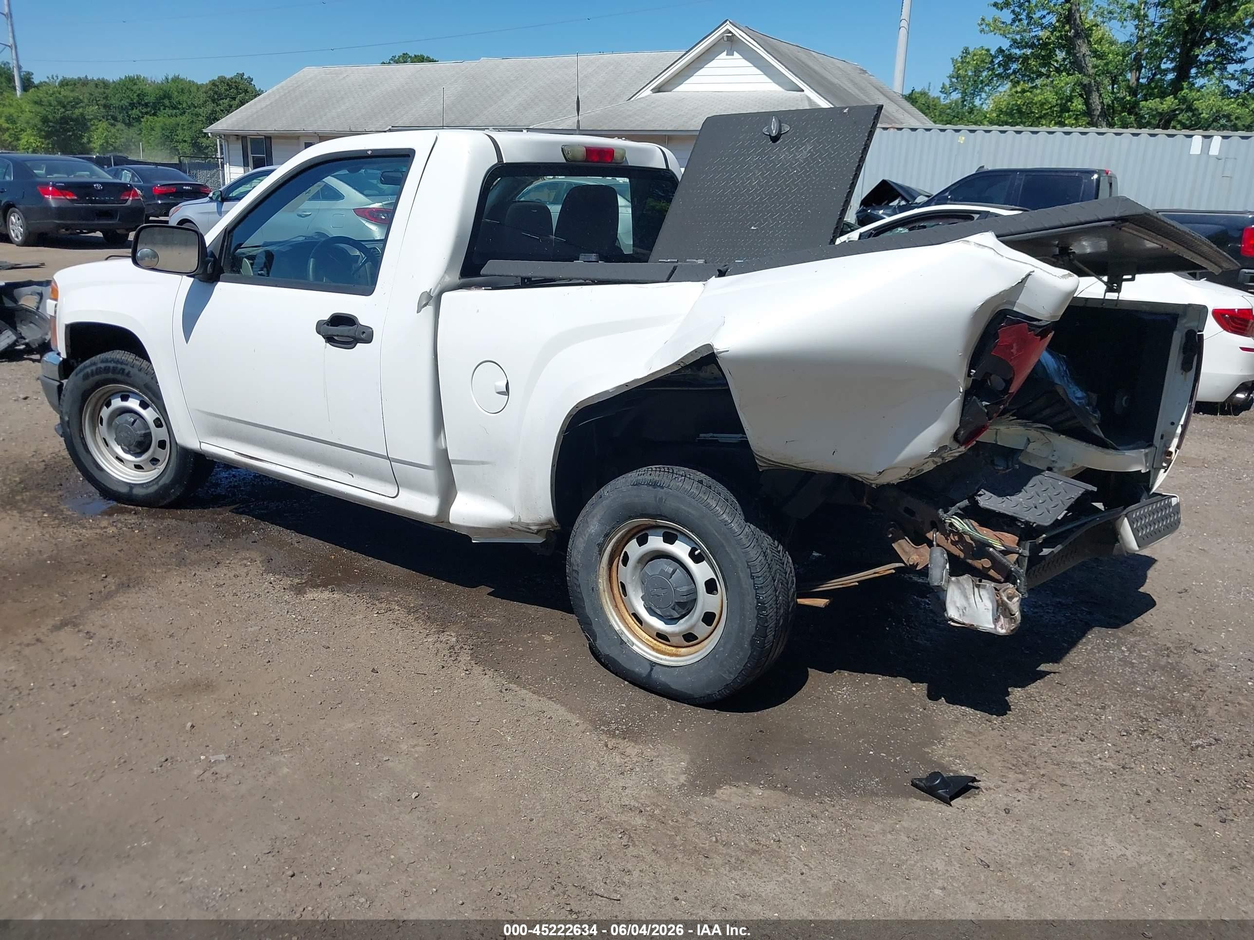 2012 Chevrolet Colorado Work Truck White vin: 1GCCSBF95C8133934