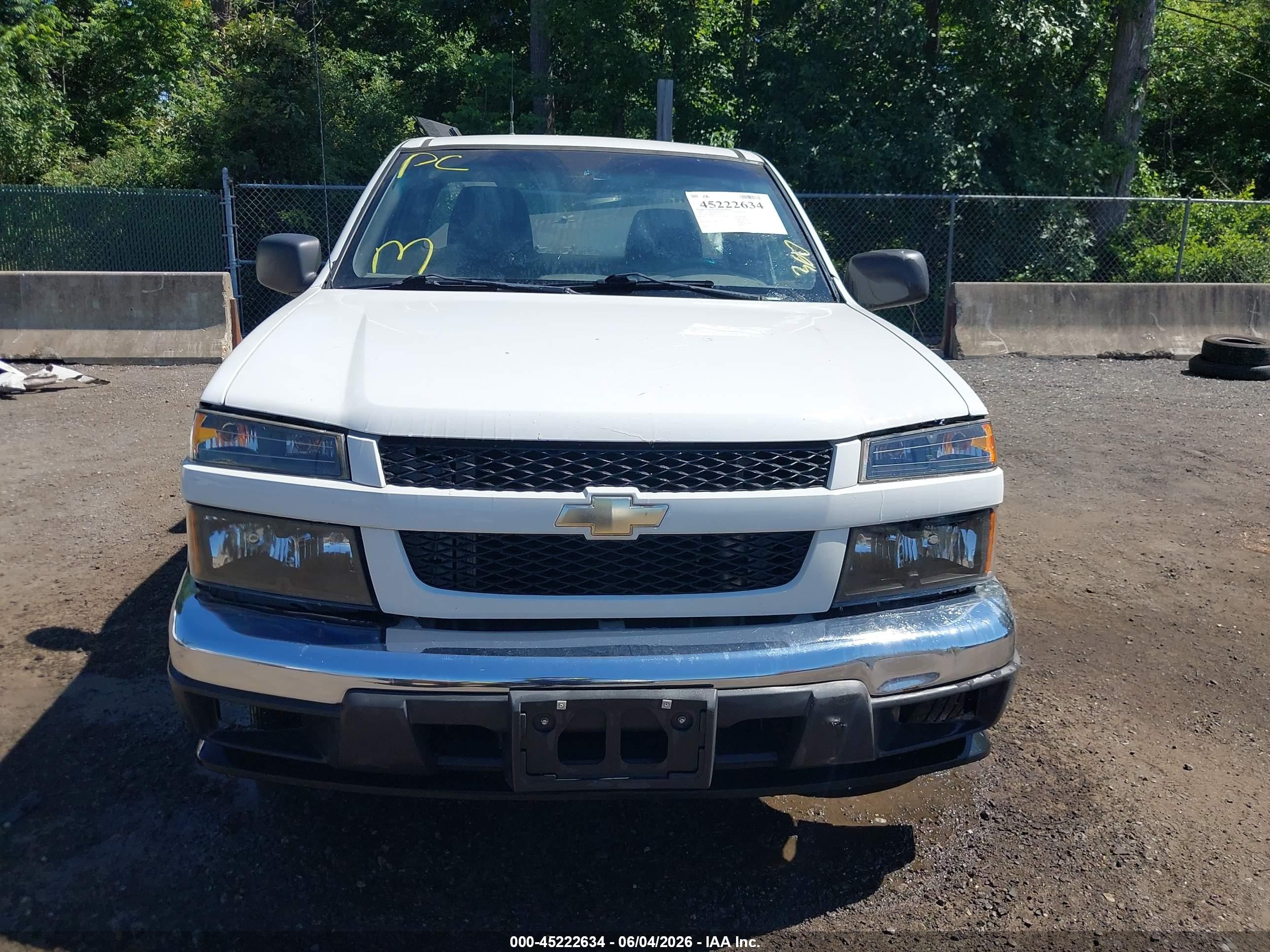 2012 Chevrolet Colorado Work Truck White vin: 1GCCSBF95C8133934
