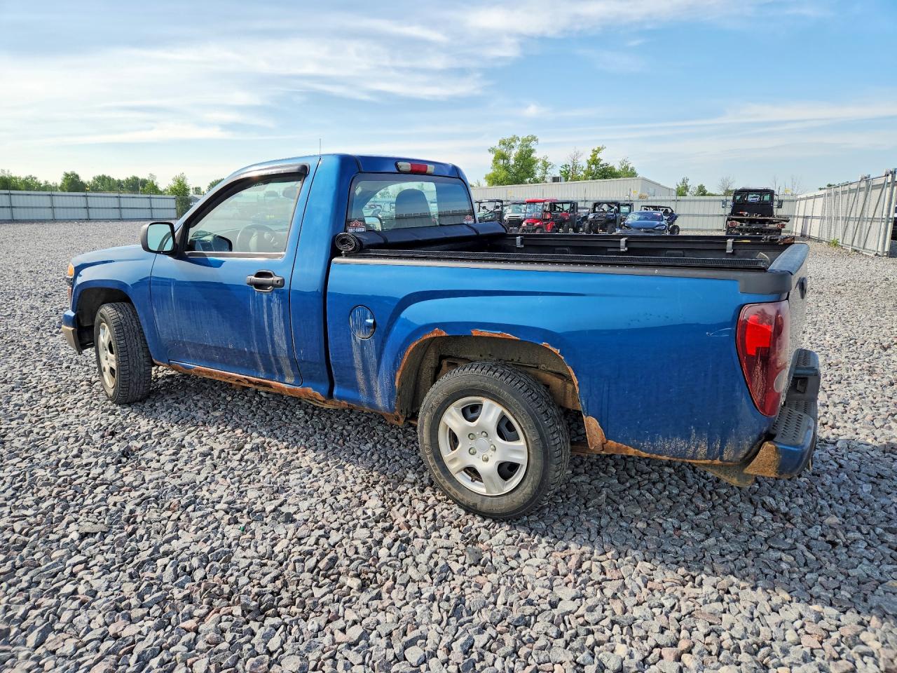 2011 Chevrolet Colorado Blue vin: 1GCCSBF96B8134346