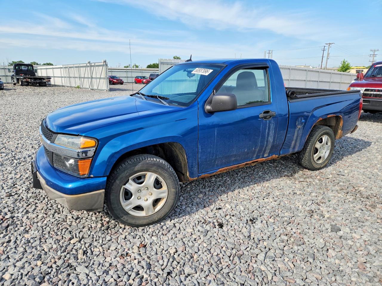 2011 Chevrolet Colorado Blue vin: 1GCCSBF96B8134346