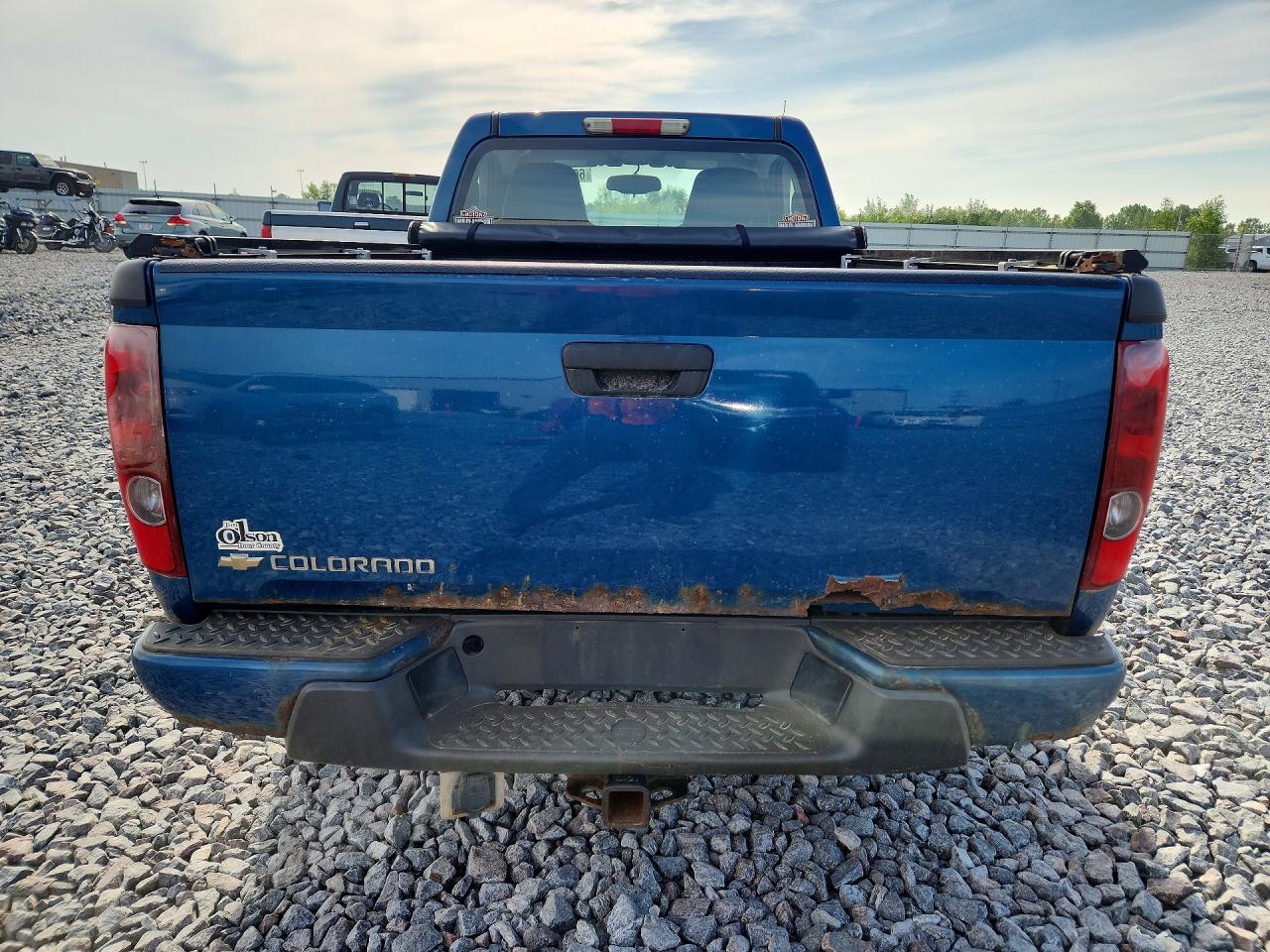 2011 Chevrolet Colorado Blue vin: 1GCCSBF96B8134346