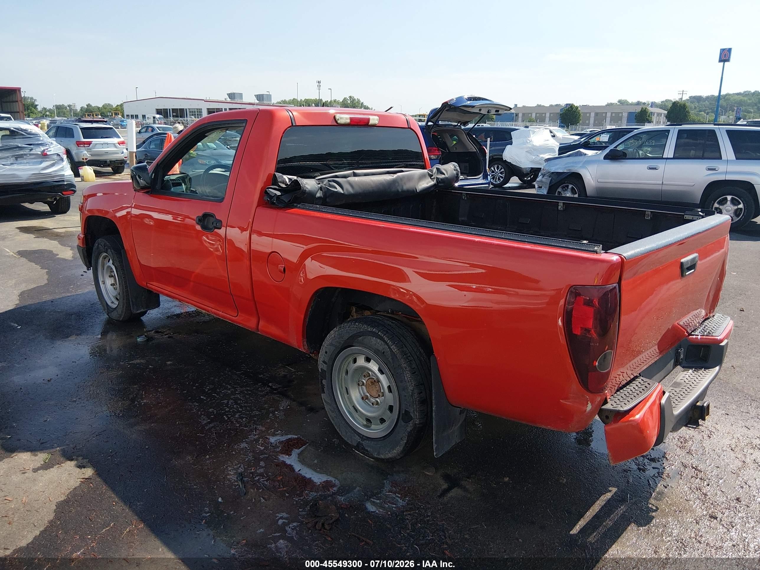 2012 Chevrolet Colorado Work Truck Red vin: 1GCCSBF96C8120562