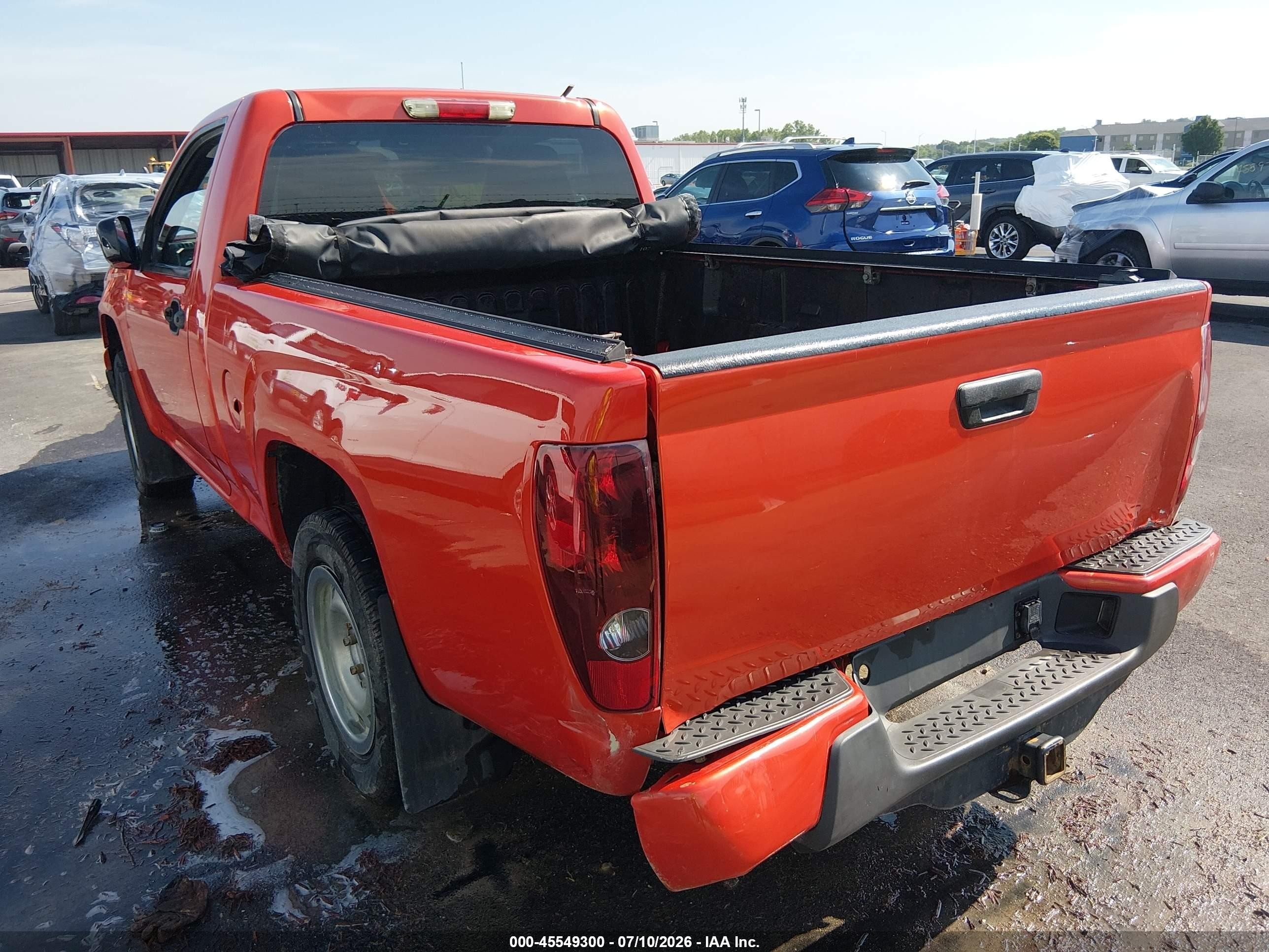 2012 Chevrolet Colorado Work Truck Red vin: 1GCCSBF96C8120562