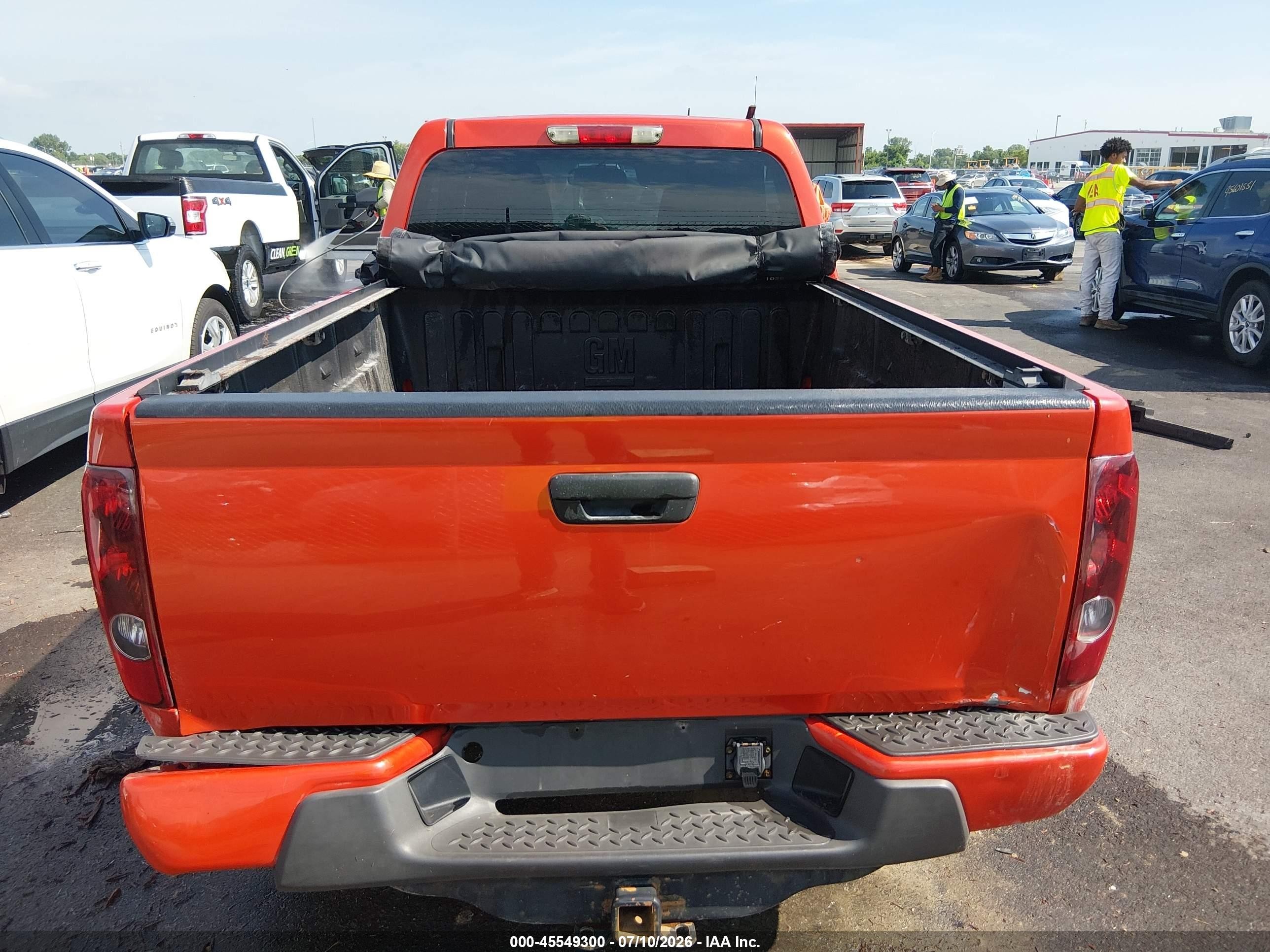 2012 Chevrolet Colorado Work Truck Red vin: 1GCCSBF96C8120562