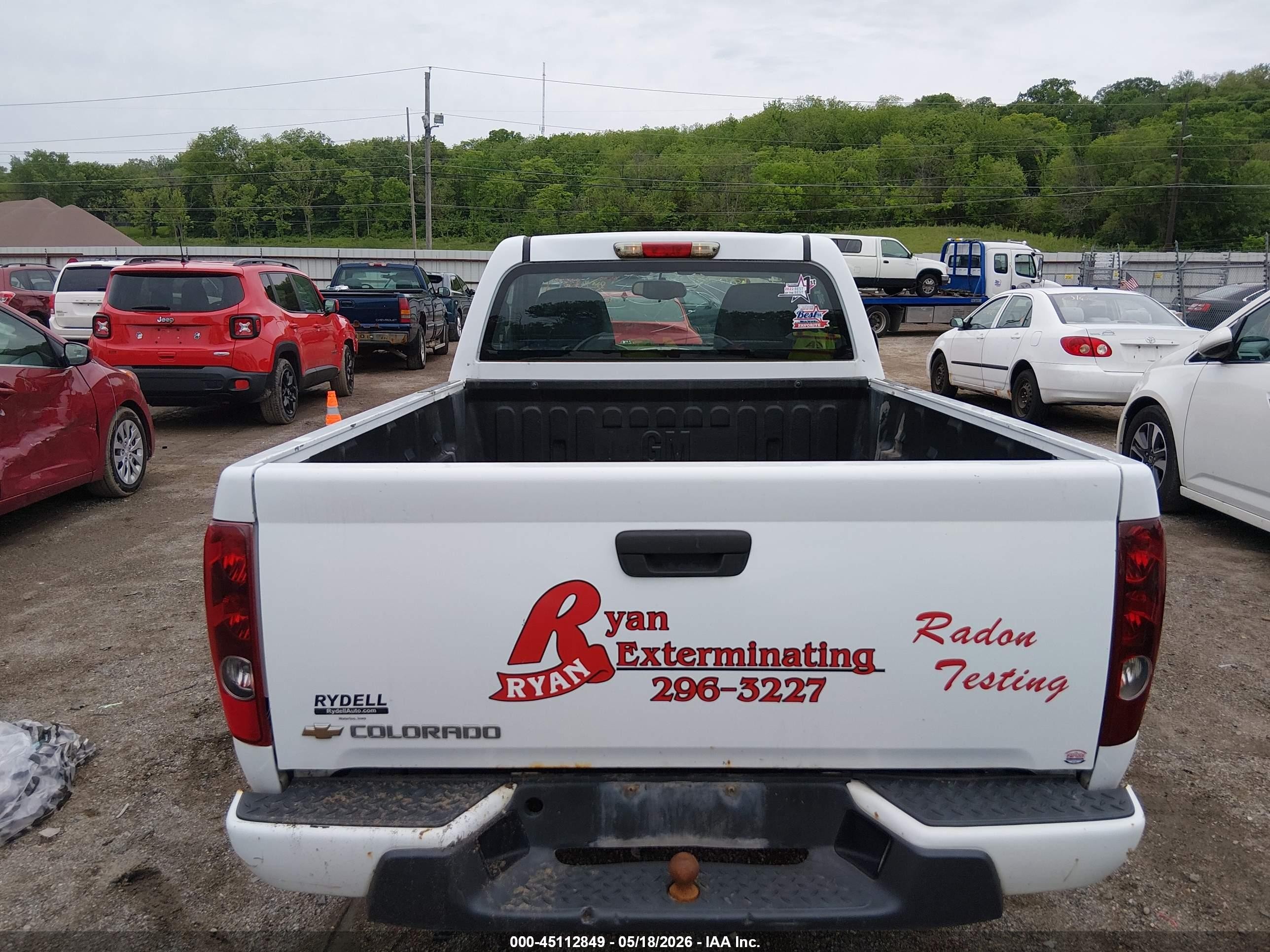 2012 Chevrolet Colorado Work Truck Белый vin: 1GCCSBF96C8148135