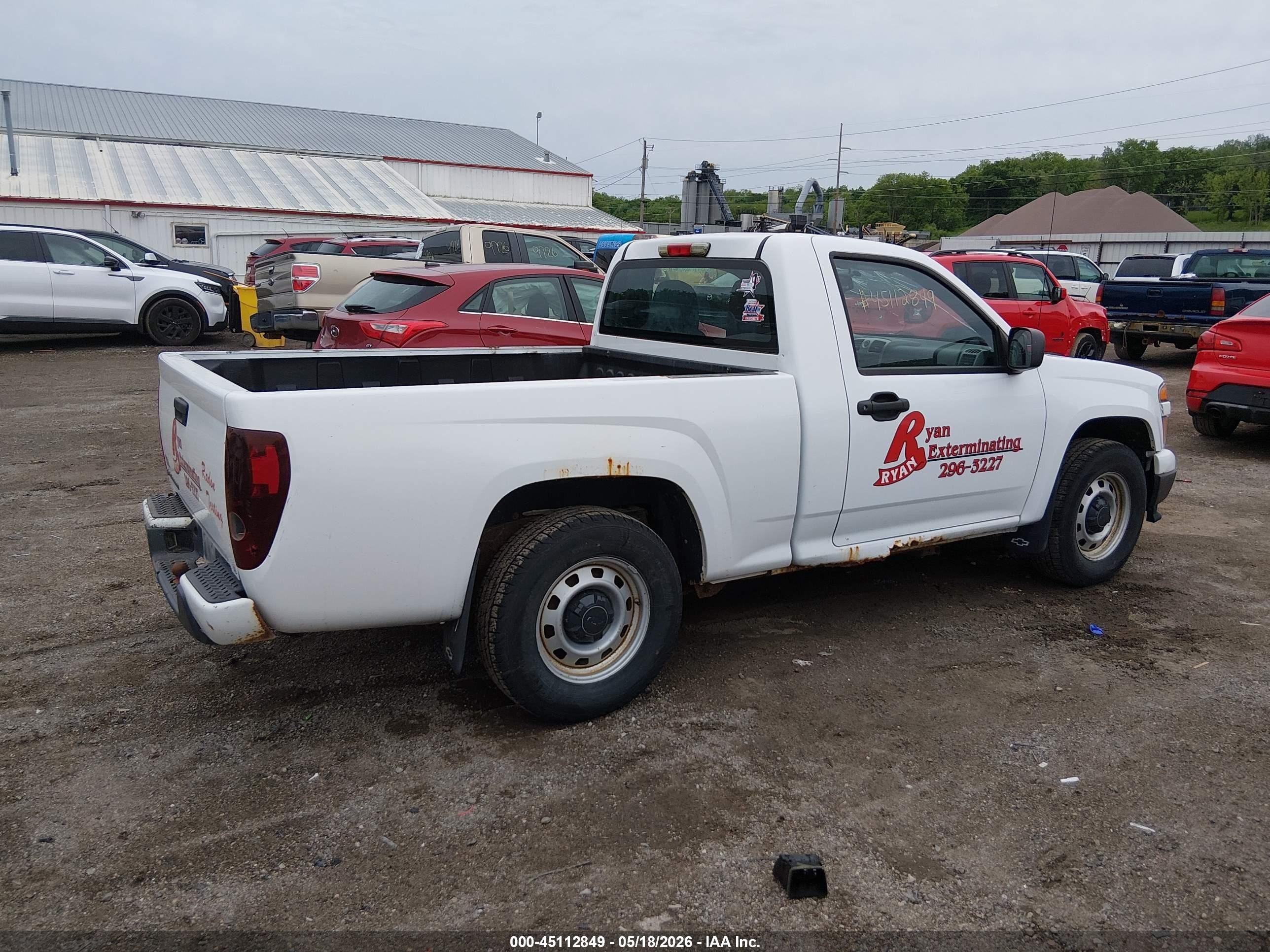 2012 Chevrolet Colorado Work Truck Белый vin: 1GCCSBF96C8148135