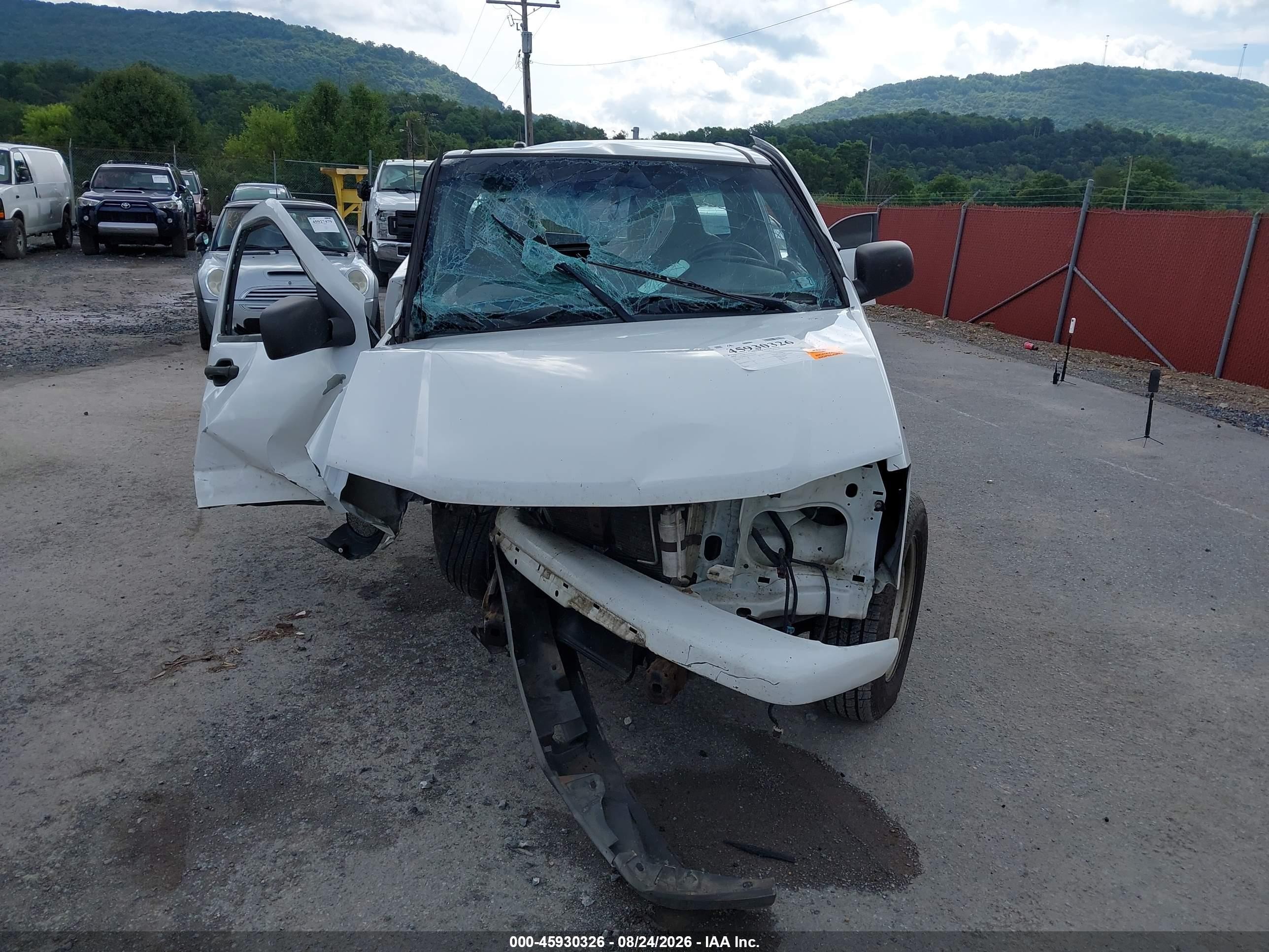 2012 Chevrolet Colorado Work Truck White vin: 1GCCSBF96C8156770