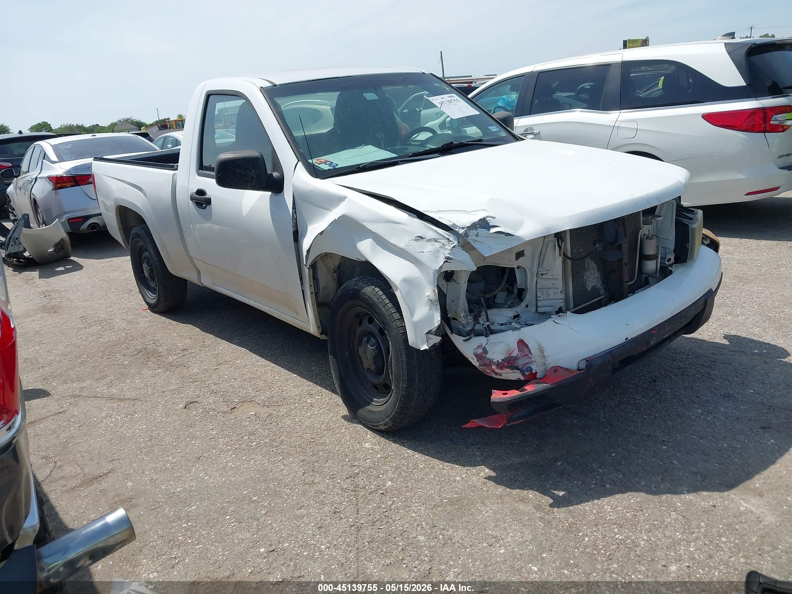 2012 Chevrolet Colorado Work Truck White vin: 1GCCSBF96C8161452