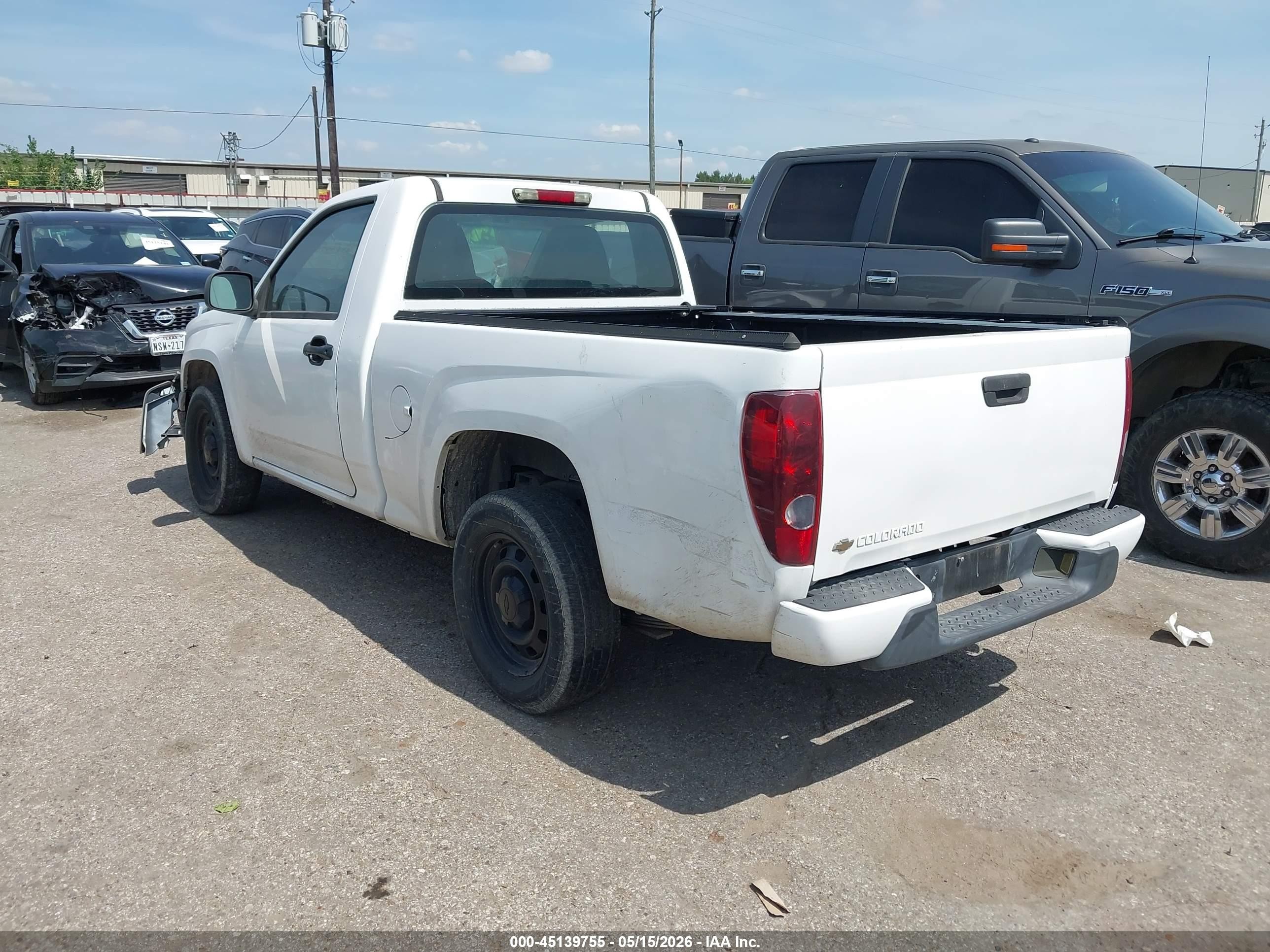 2012 Chevrolet Colorado Work Truck White vin: 1GCCSBF96C8161452