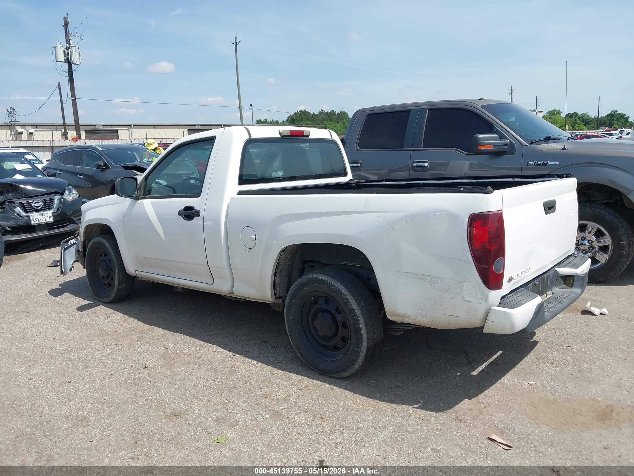 2012 Chevrolet Colorado Work Truck White vin: 1GCCSBF96C8161452