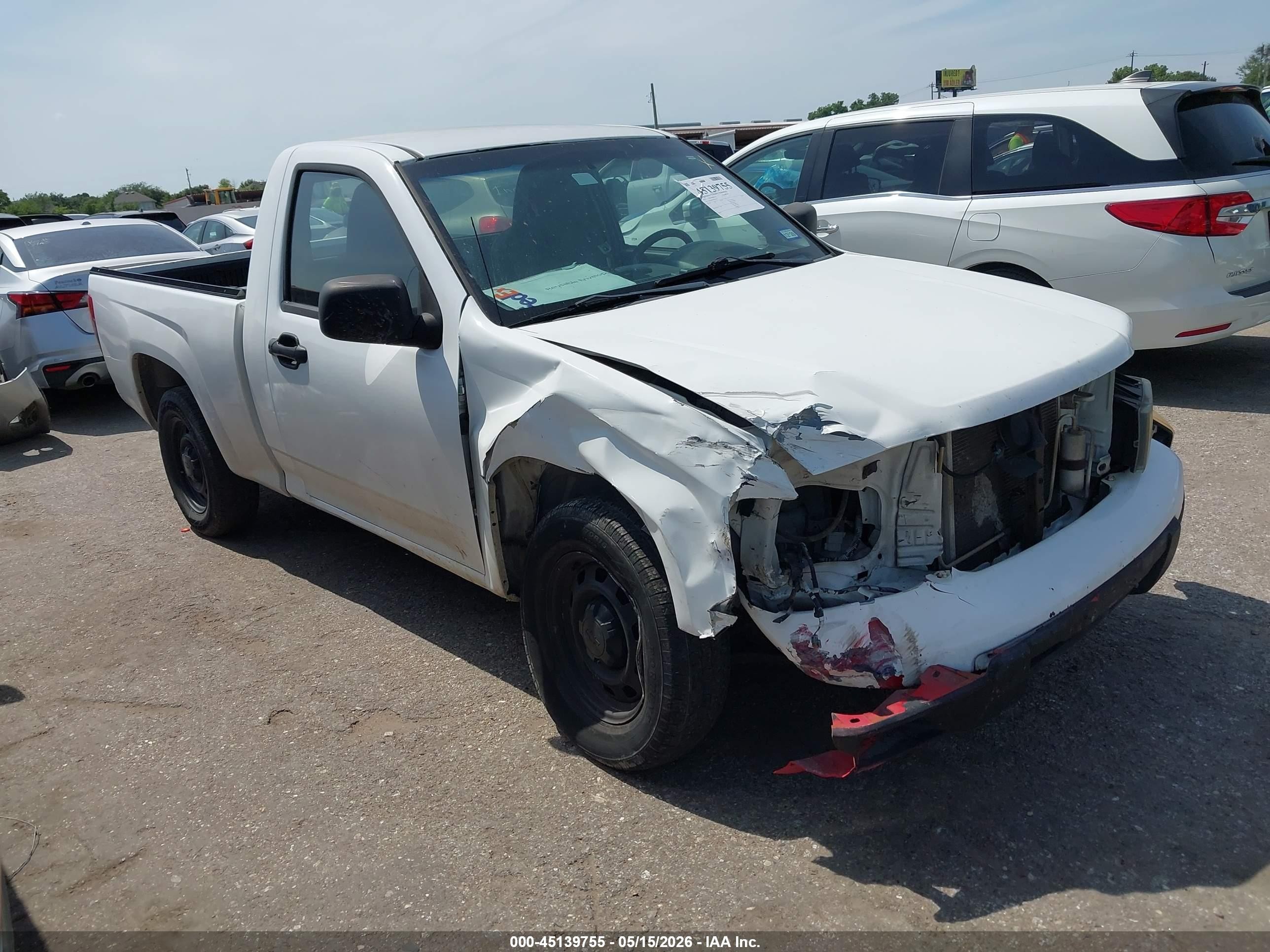 2012 Chevrolet Colorado Work Truck White vin: 1GCCSBF96C8161452