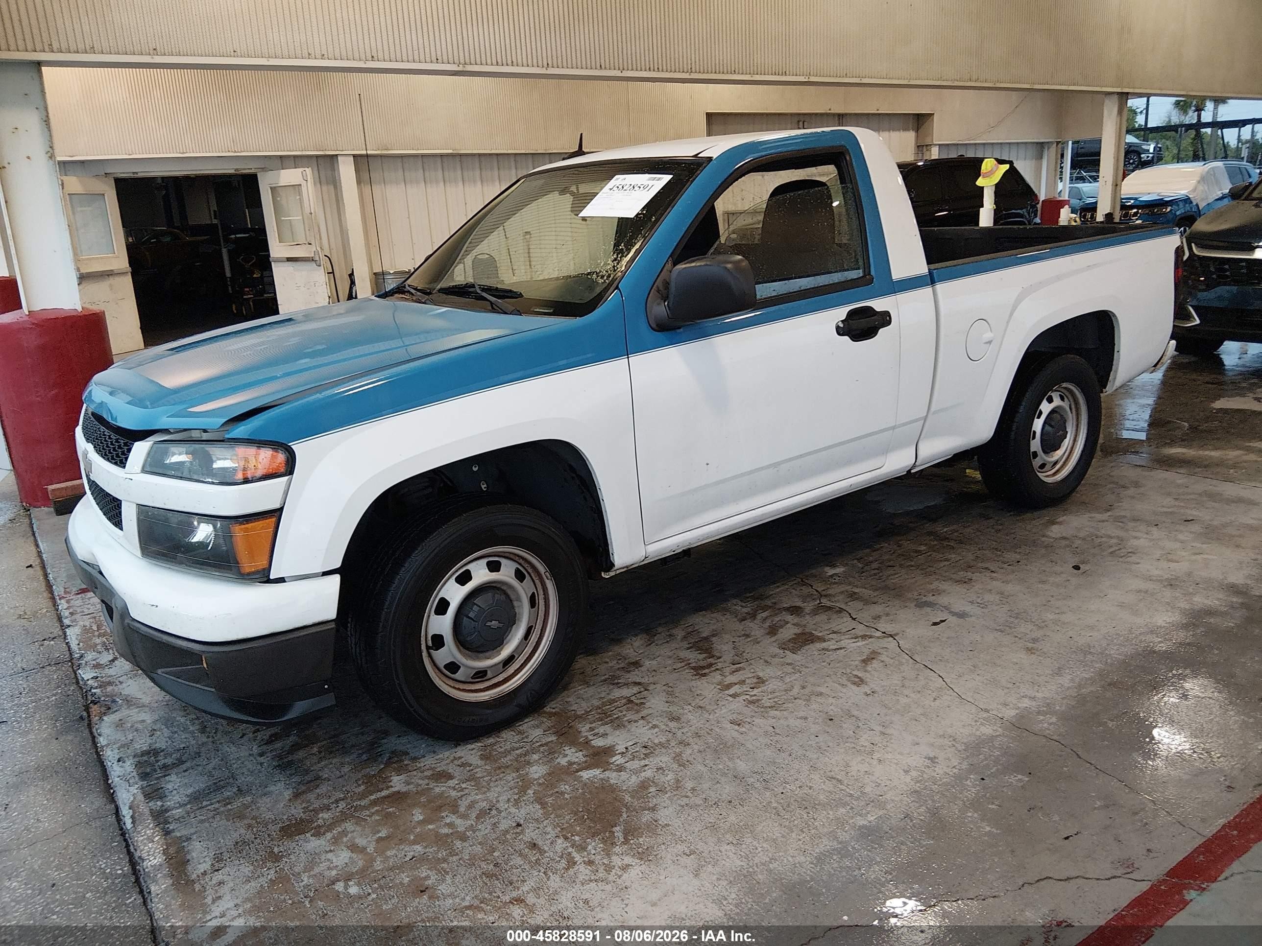 2011 Chevrolet Colorado Work Truck White vin: 1GCCSBF97B8110900