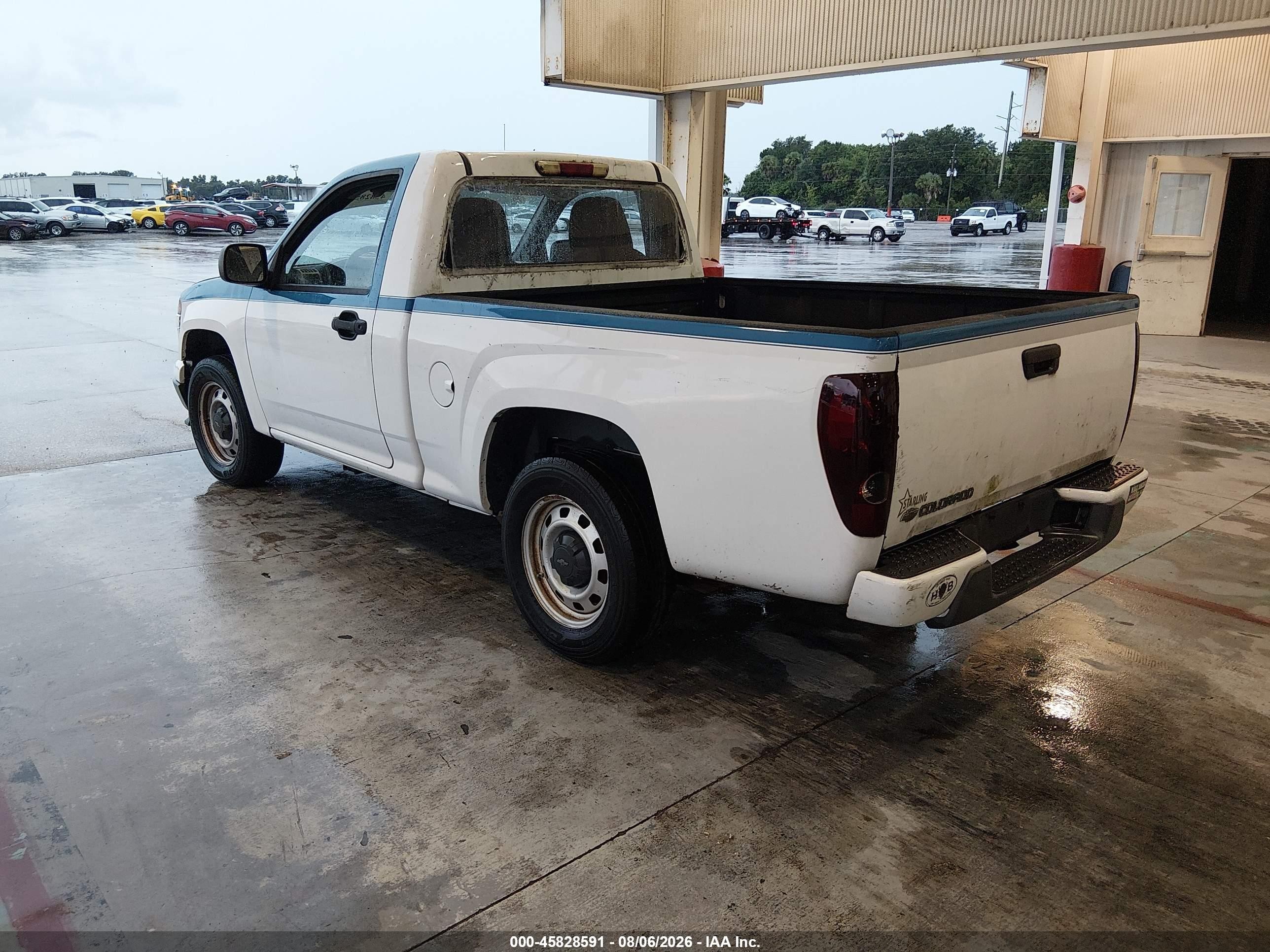2011 Chevrolet Colorado Work Truck White vin: 1GCCSBF97B8110900