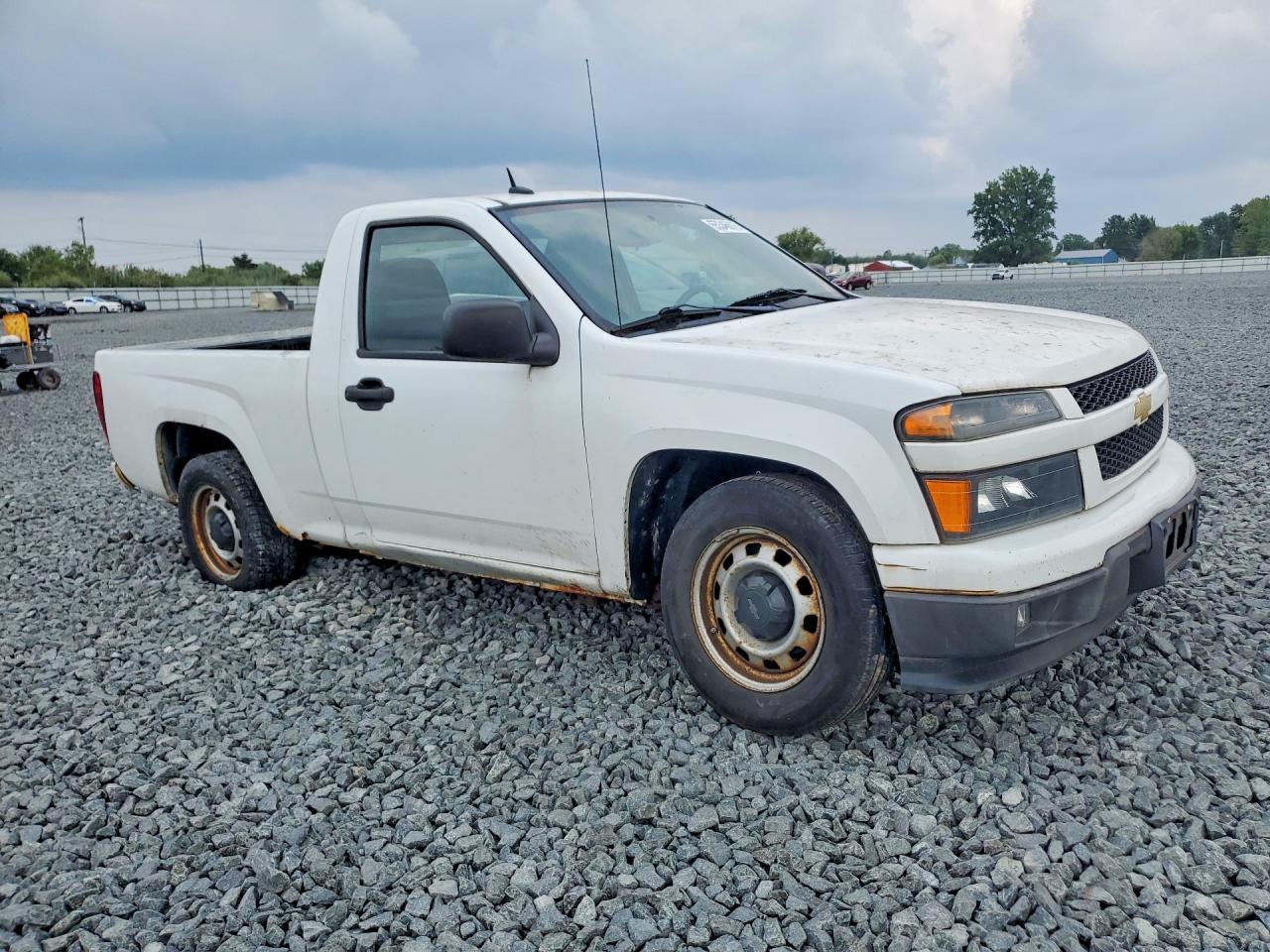 2012 Chevrolet Colorado White vin: 1GCCSBF98C8166281