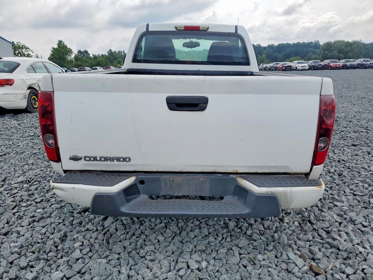 2012 Chevrolet Colorado White vin: 1GCCSBF98C8166281