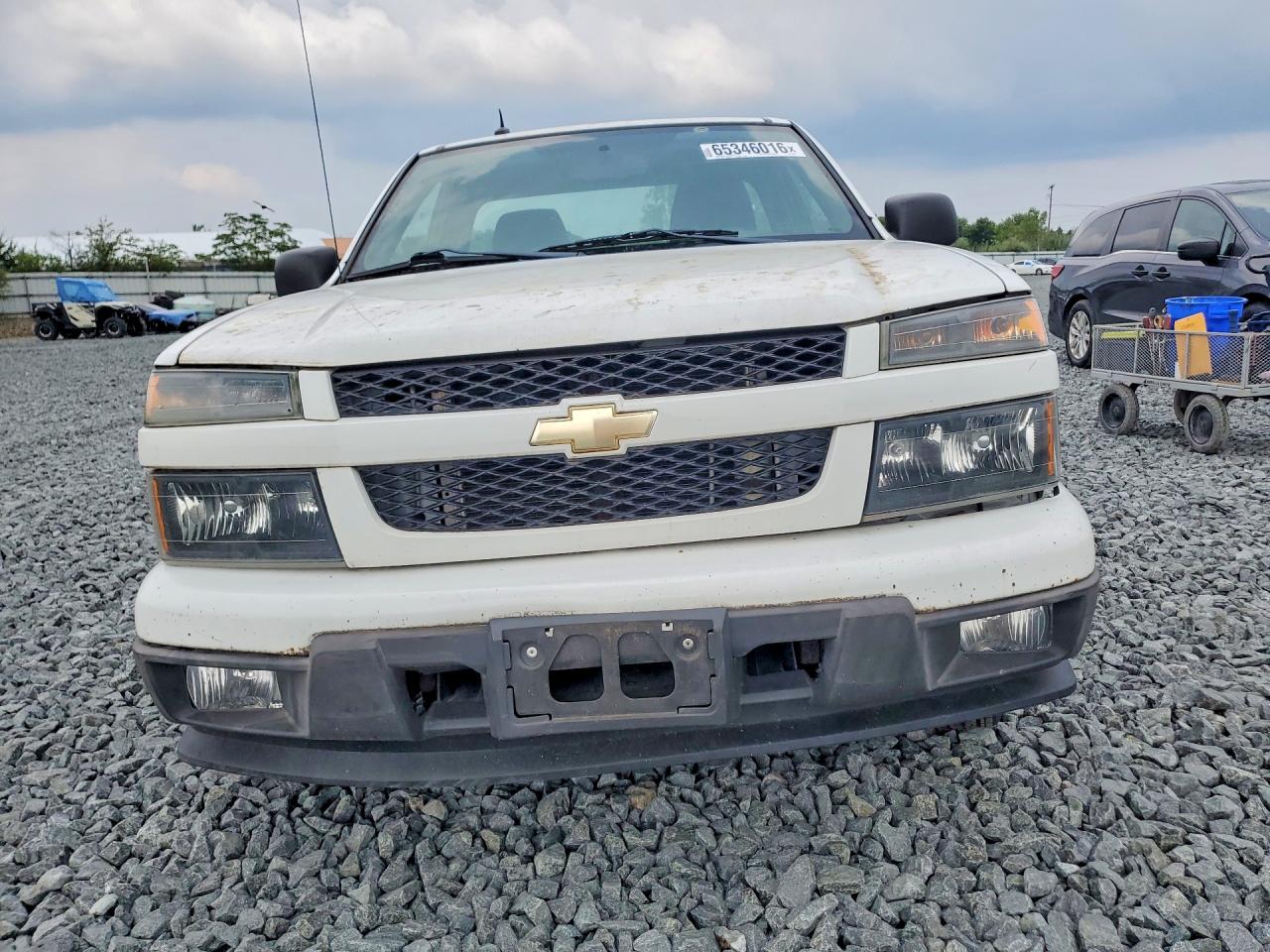 2012 Chevrolet Colorado White vin: 1GCCSBF98C8166281