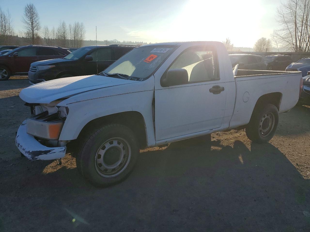 2011 Chevrolet Colorado White vin: 1GCCSBF99B8127603