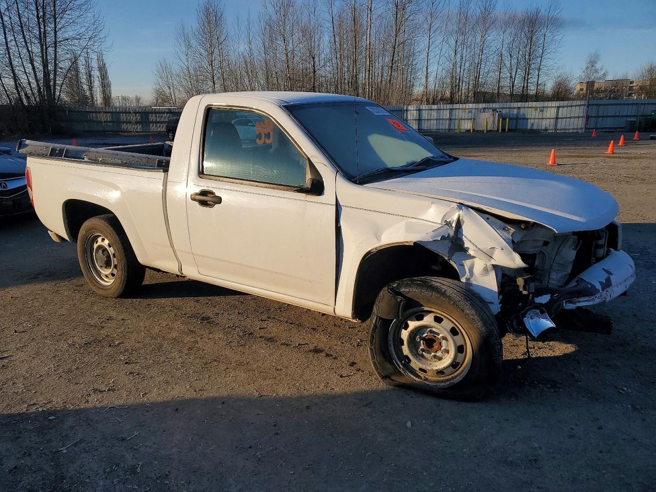 2011 Chevrolet Colorado White vin: 1GCCSBF99B8127603