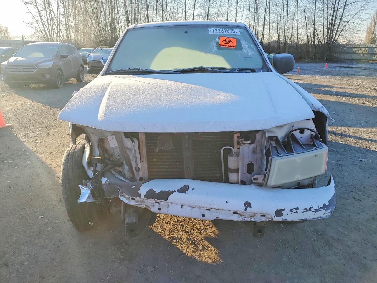 2011 Chevrolet Colorado White vin: 1GCCSBF99B8127603
