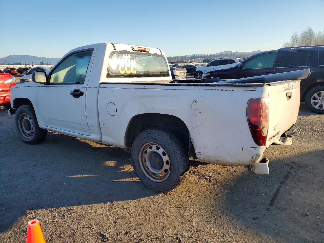 2011 Chevrolet Colorado White vin: 1GCCSBF99B8127603
