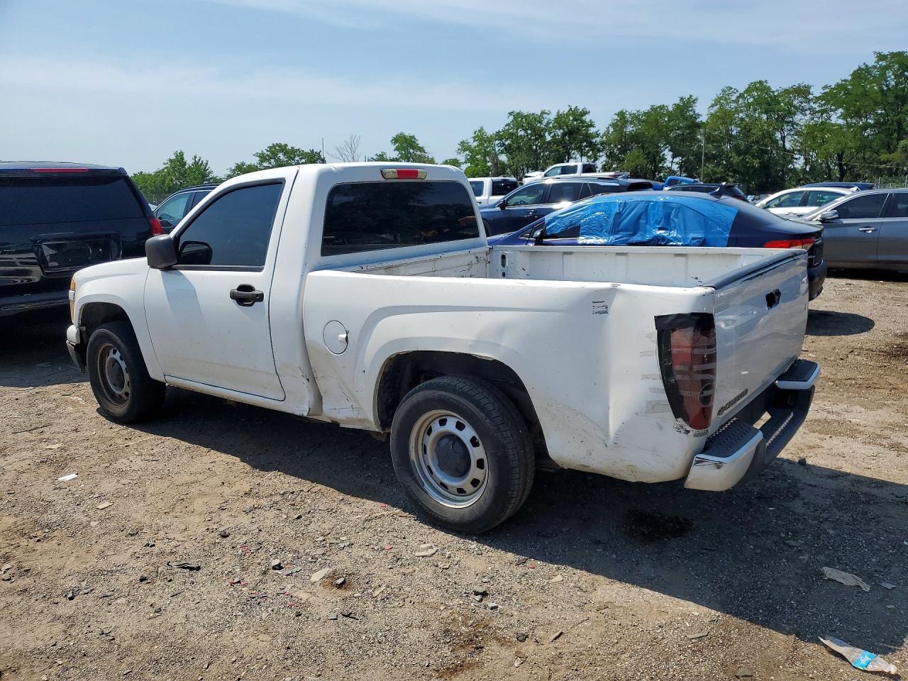 2011 Chevrolet Colorado White vin: 1GCCSBF9XB8101186