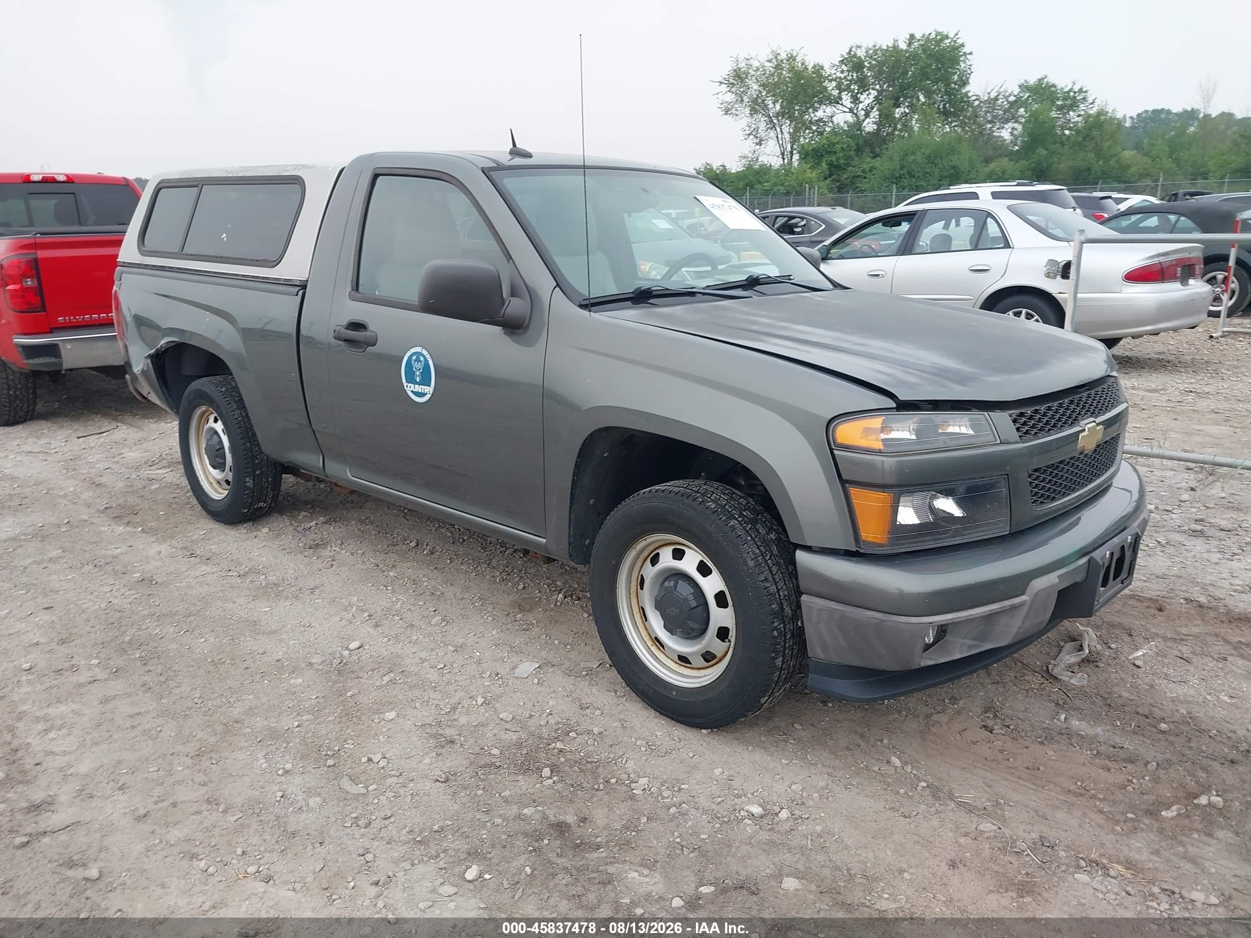 2011 Chevrolet Colorado Work Truck Серый vin: 1GCCSBF9XB8134723