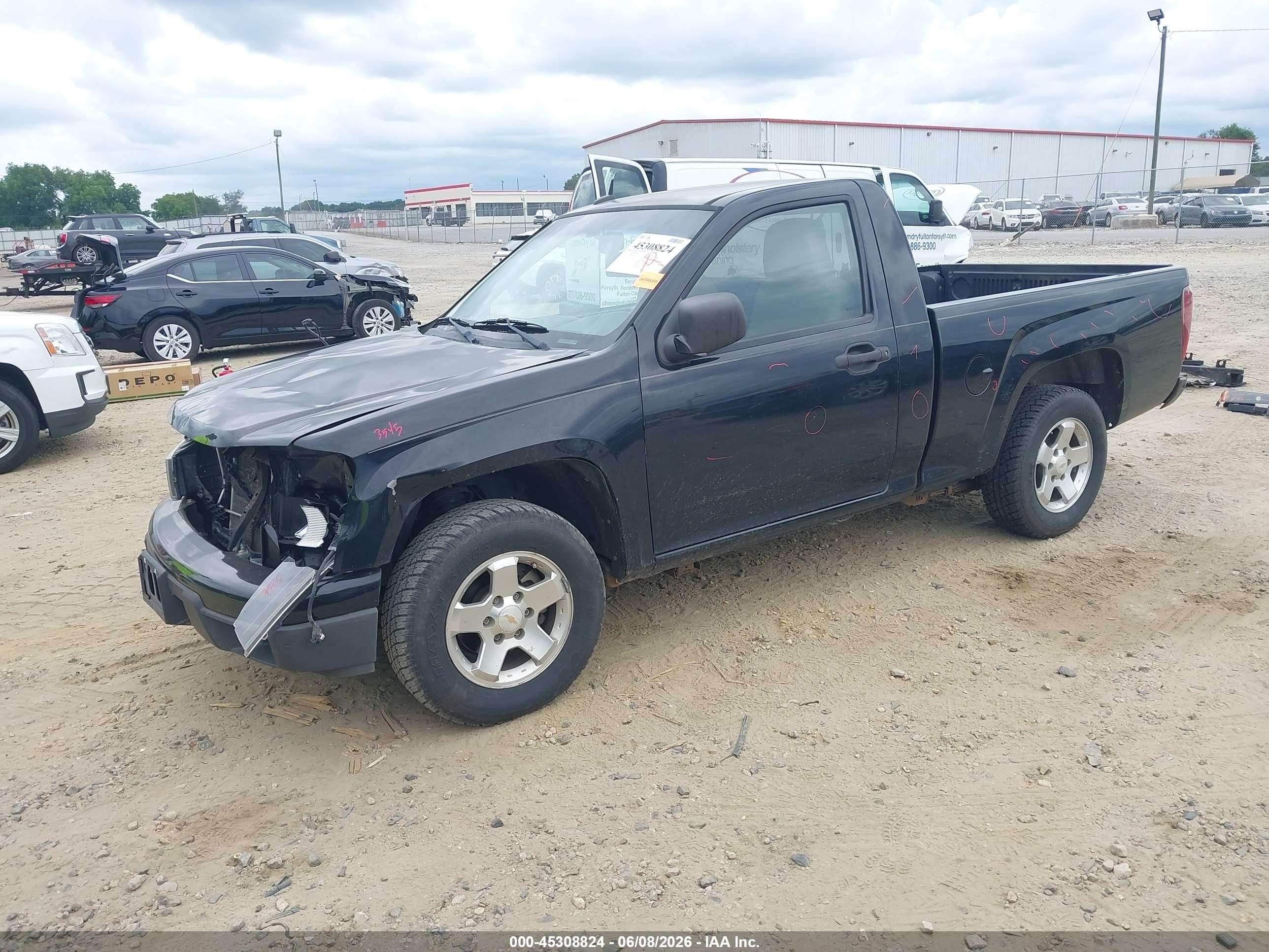 2012 Chevrolet Colorado Lt Black vin: 1GCCSCF90C8120773