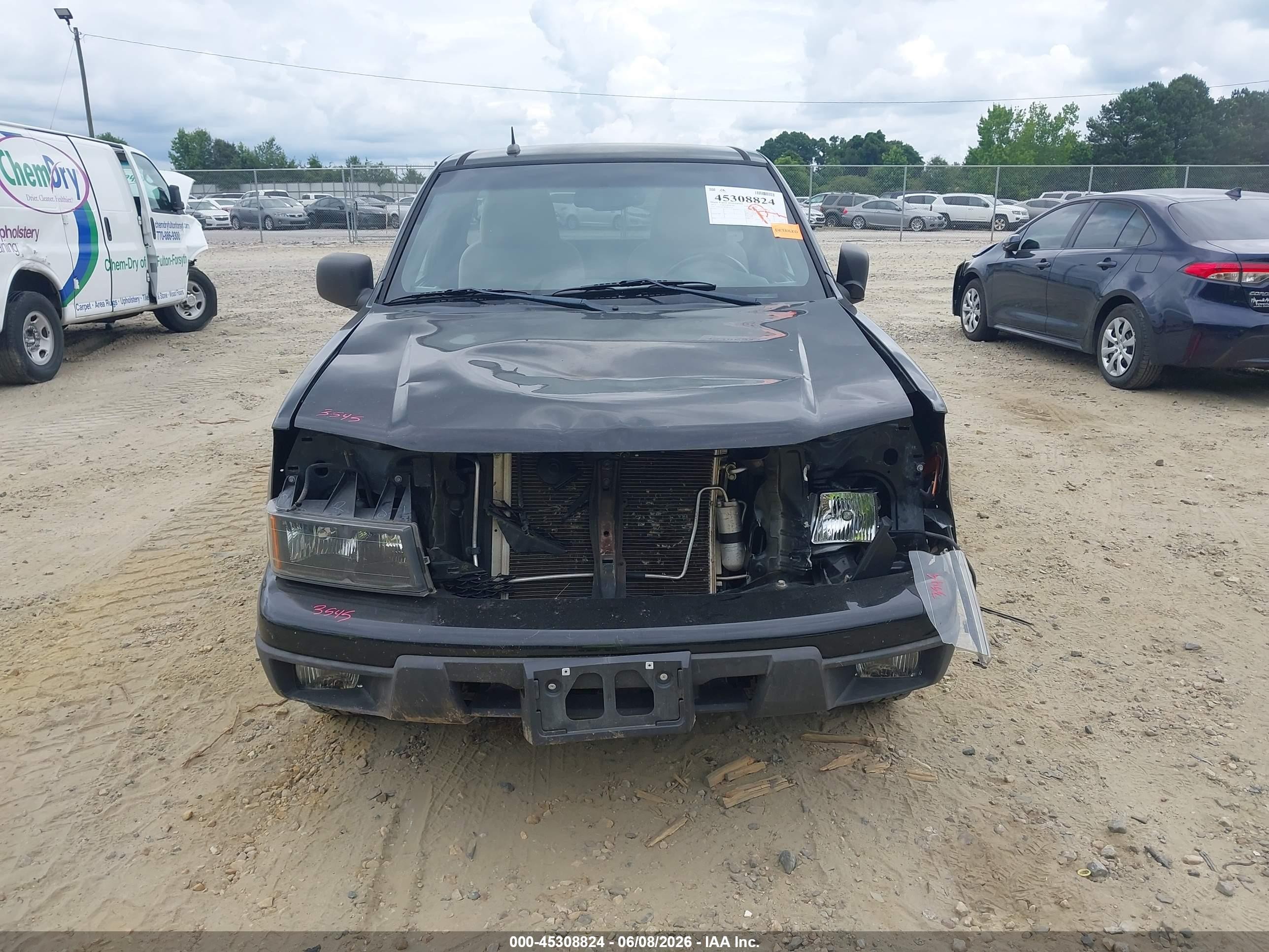 2012 Chevrolet Colorado Lt Black vin: 1GCCSCF90C8120773