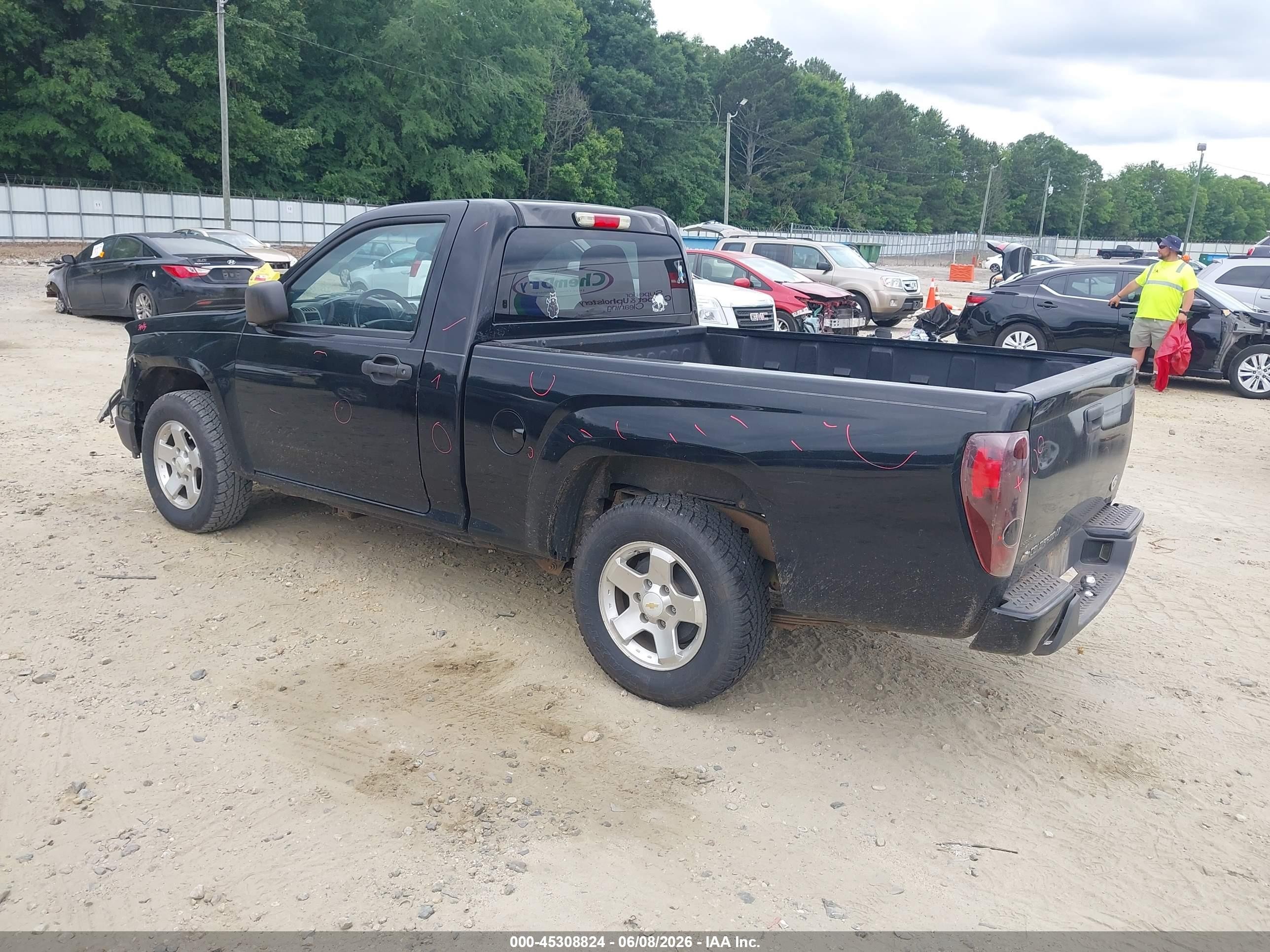 2012 Chevrolet Colorado Lt Black vin: 1GCCSCF90C8120773